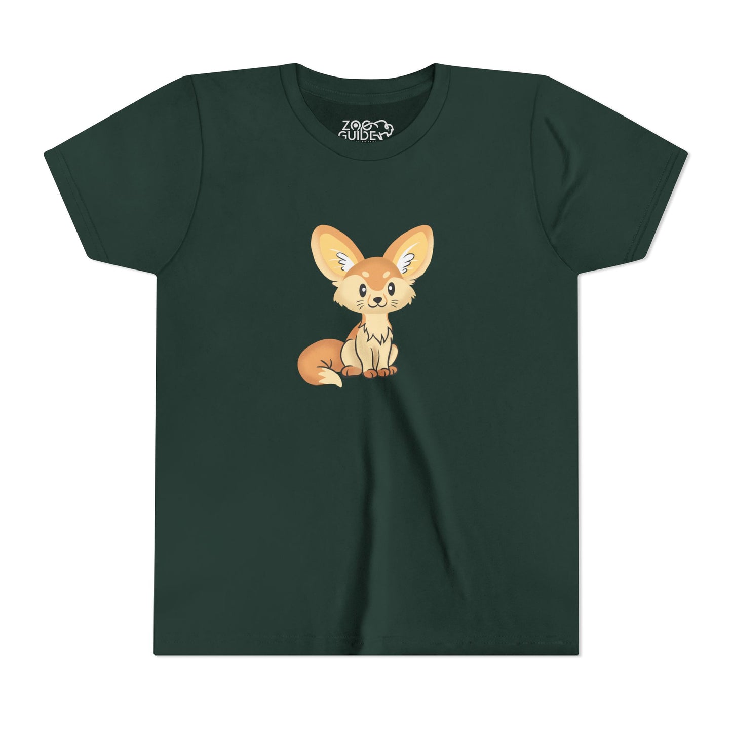 Fennec Fox Youth Tee Shirt by Zoo Guide™