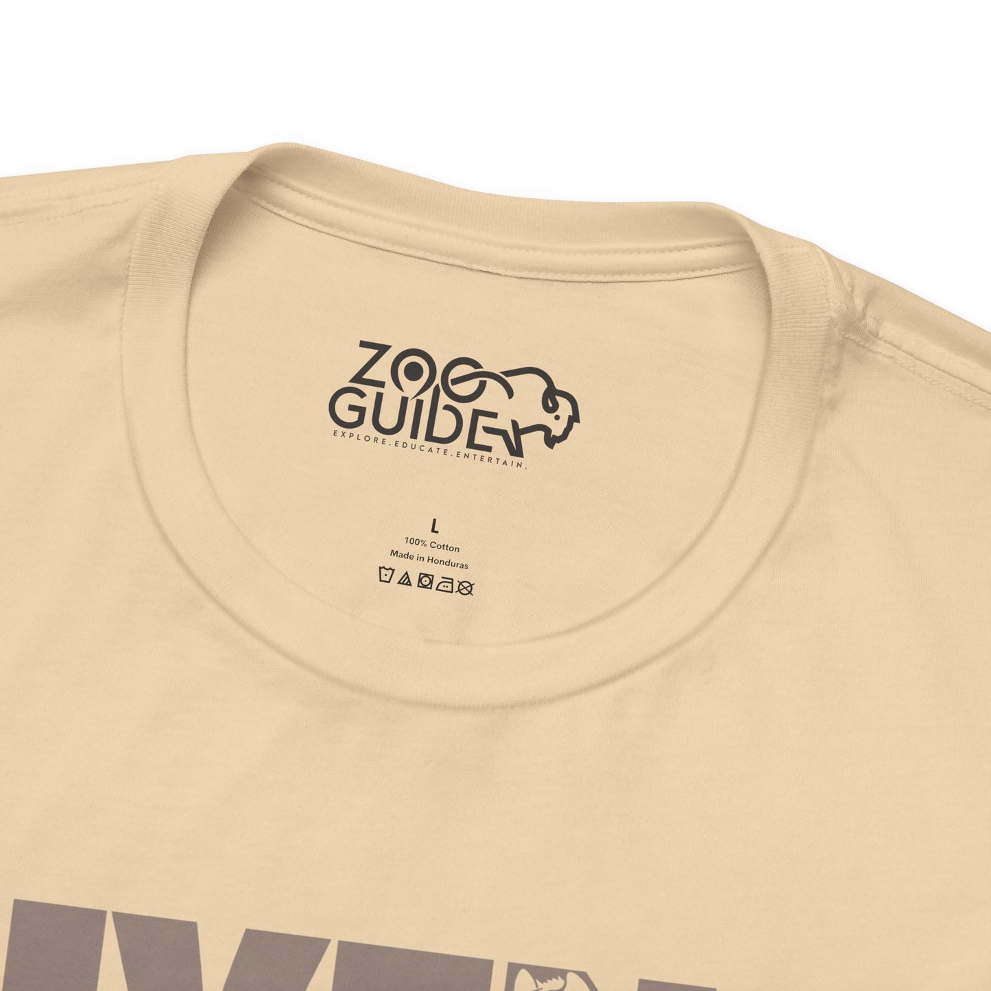 HYENA Color Adult Unisex Tee Shirt by Zoo Guide™