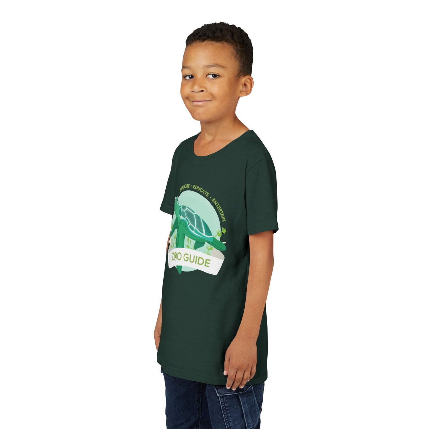 Sea Turtle Youth Short Sleeve Tee by Zoo Guide™