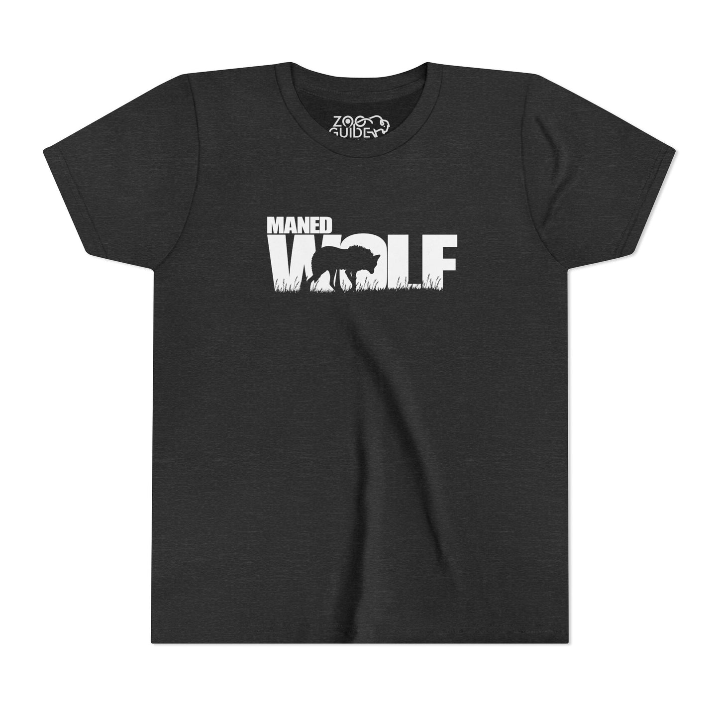 MANED WOLF Youth Tee Shirt by Zoo Guide™