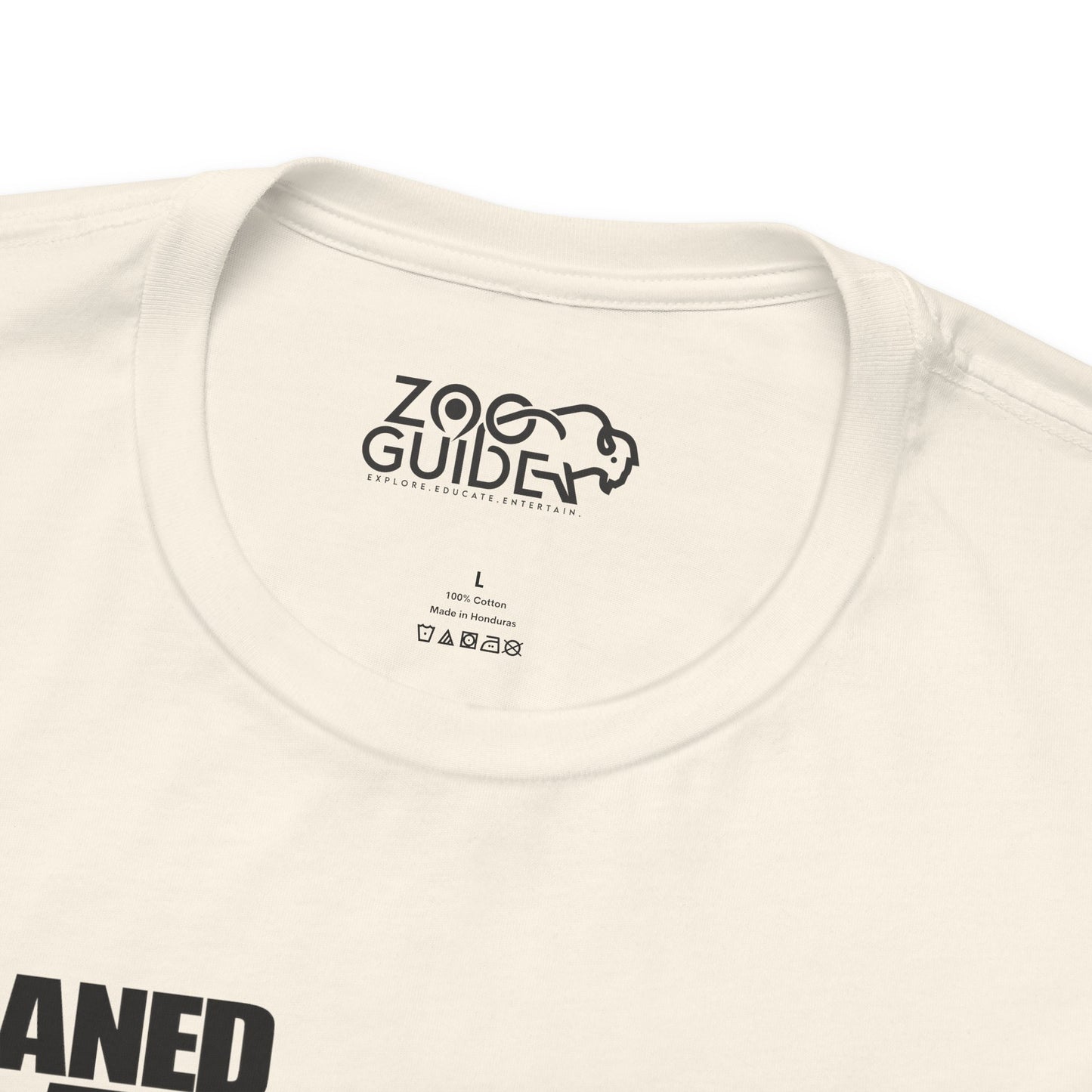 MANED WOLF Adult Unisex Tee Shirt by Zoo Guide™