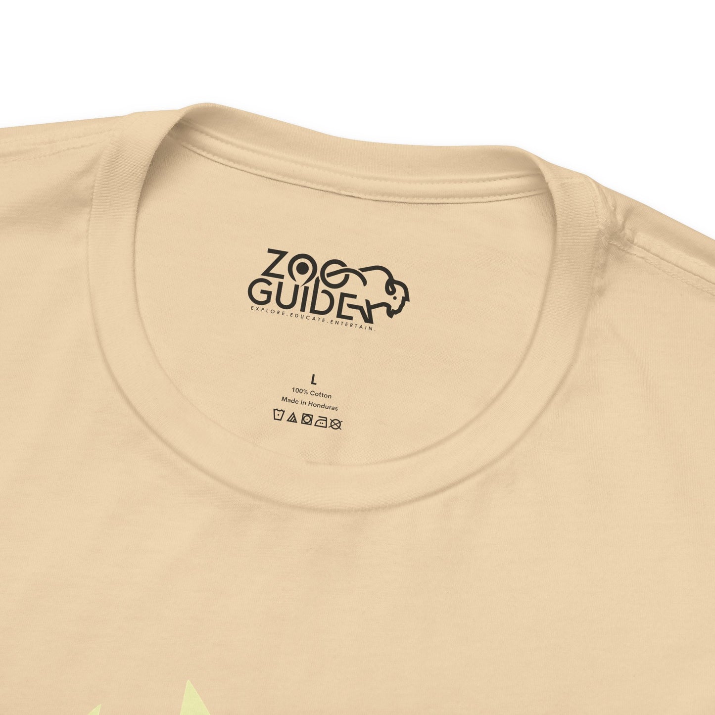 Bear Print Adult Unisex Tee Shirt by Zoo Guide™