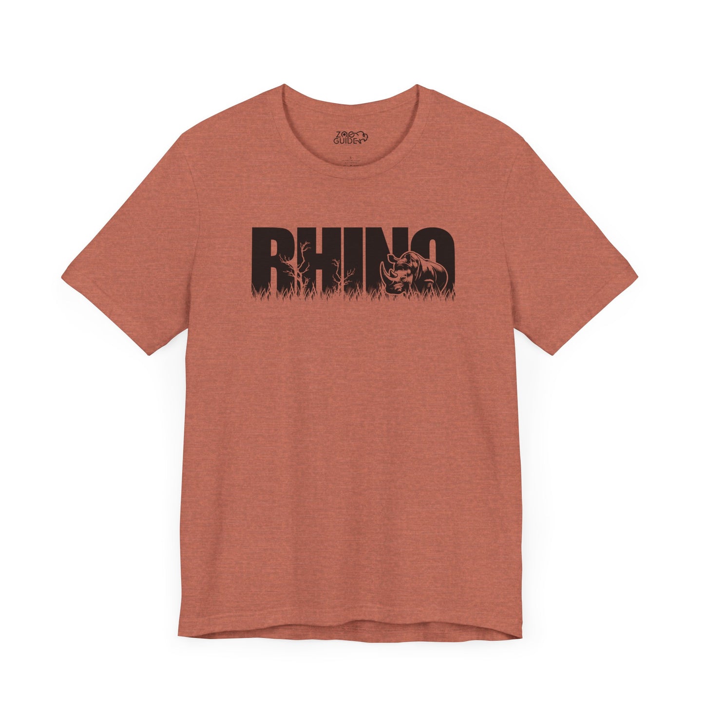RHINO Adult Unisex Tee Shirt by Zoo Guide™