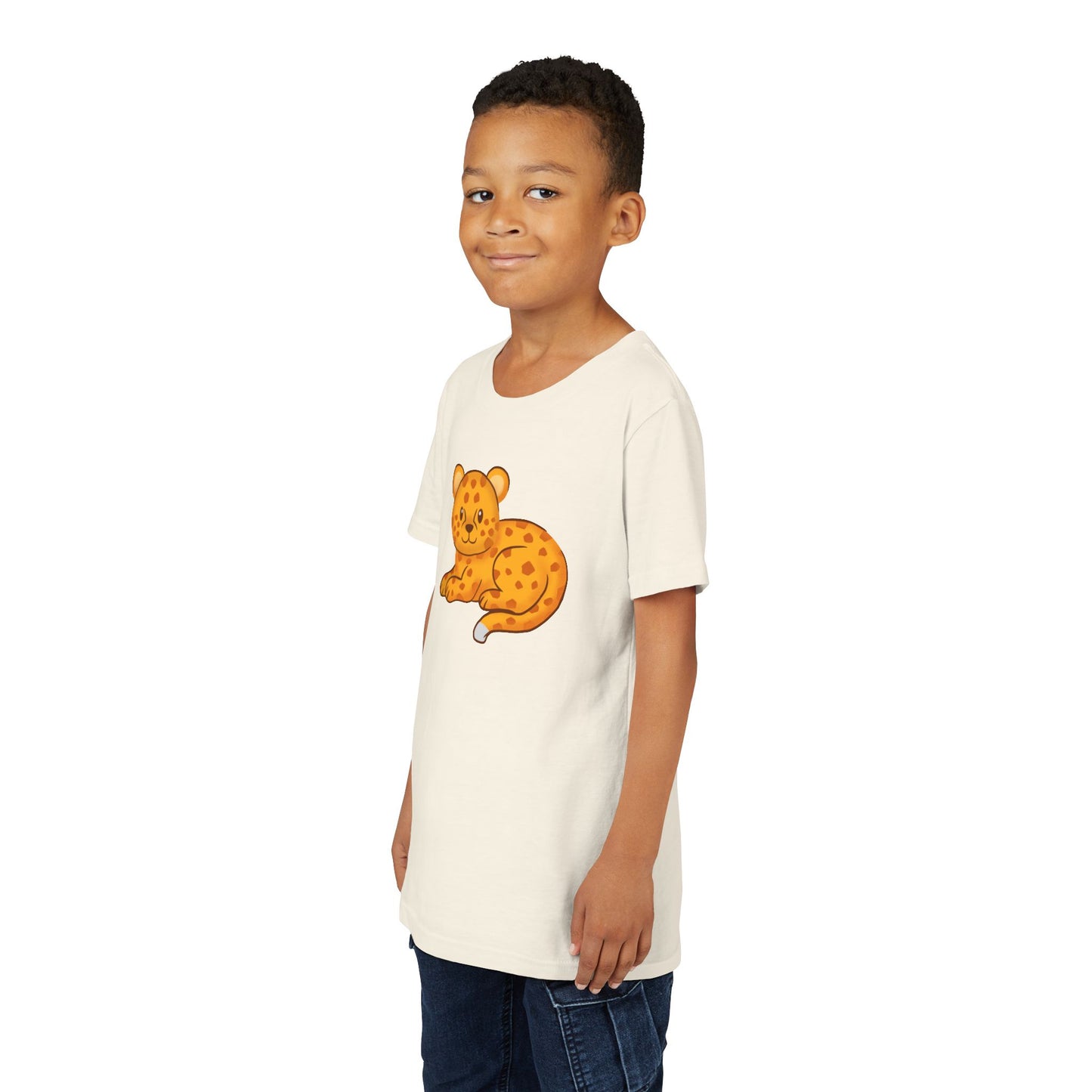 African Leopard Youth Tee Shirt by Zoo Guide™