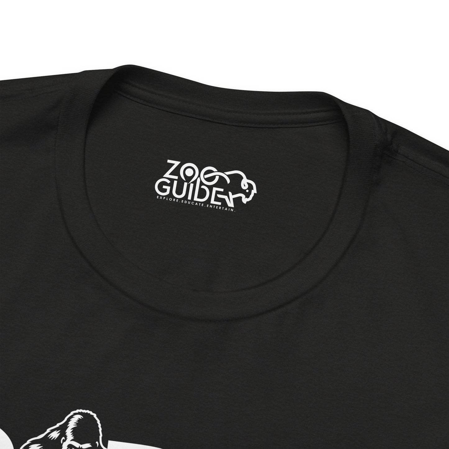 GORILLA Adult Unisex Tee Shirt by Zoo Guide™