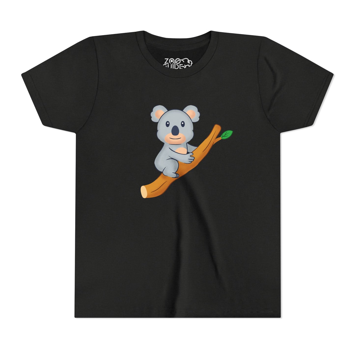 Koala on Branch Youth Tee Shirt by Zoo Guide™
