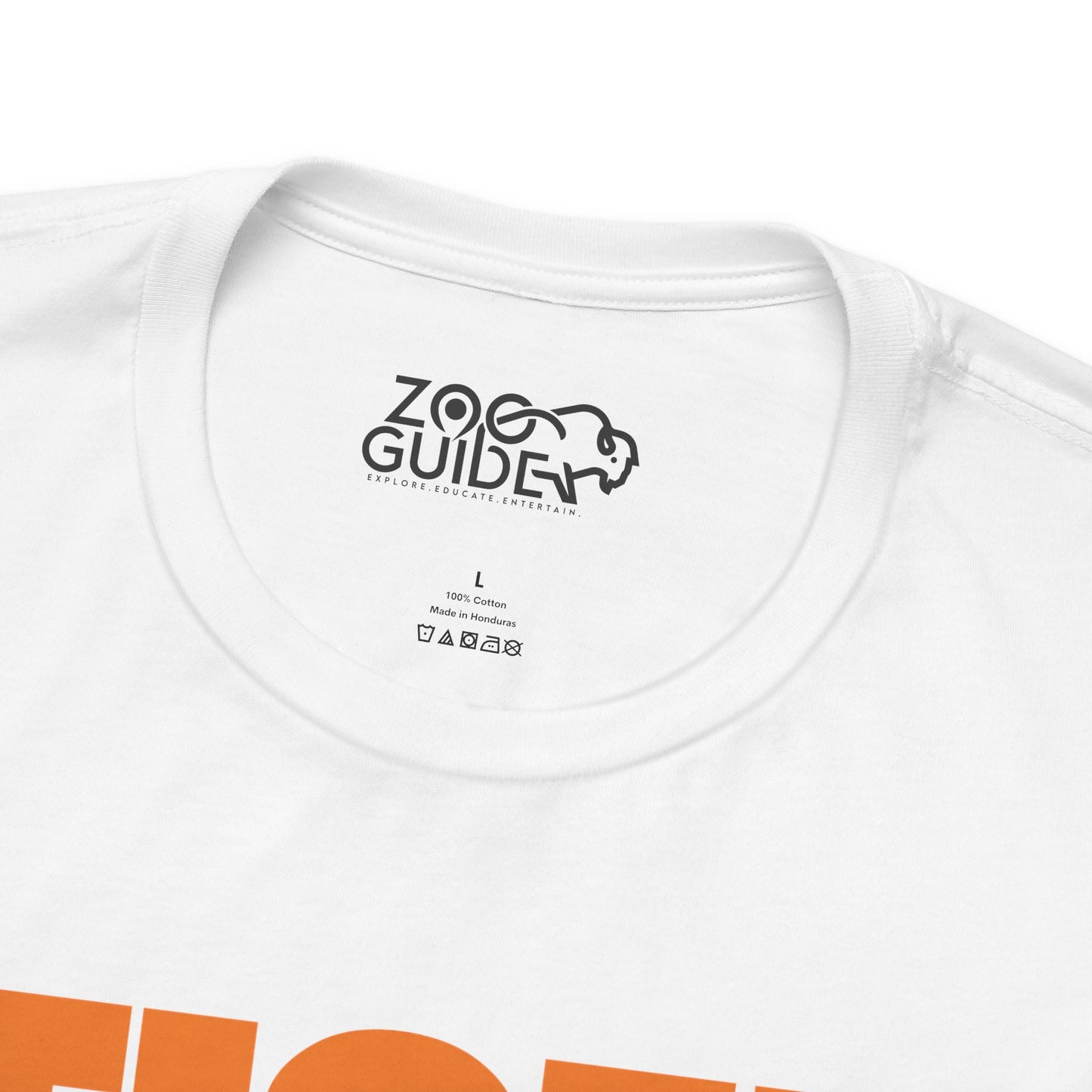 TIGER Adult Unisex Tee Shirt by Zoo Guide™