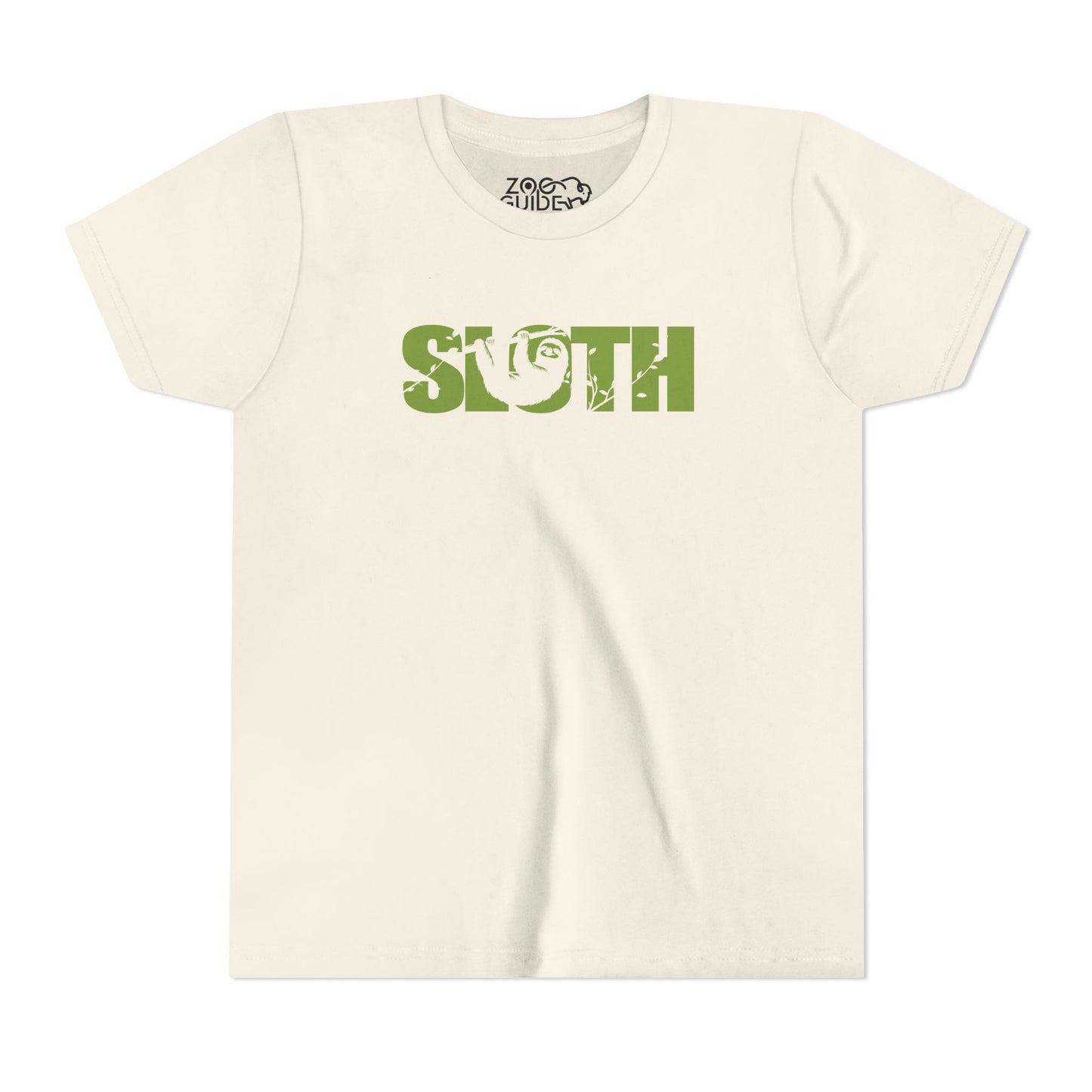 SLOTH Color Youth Tee Shirt by Zoo Guide™