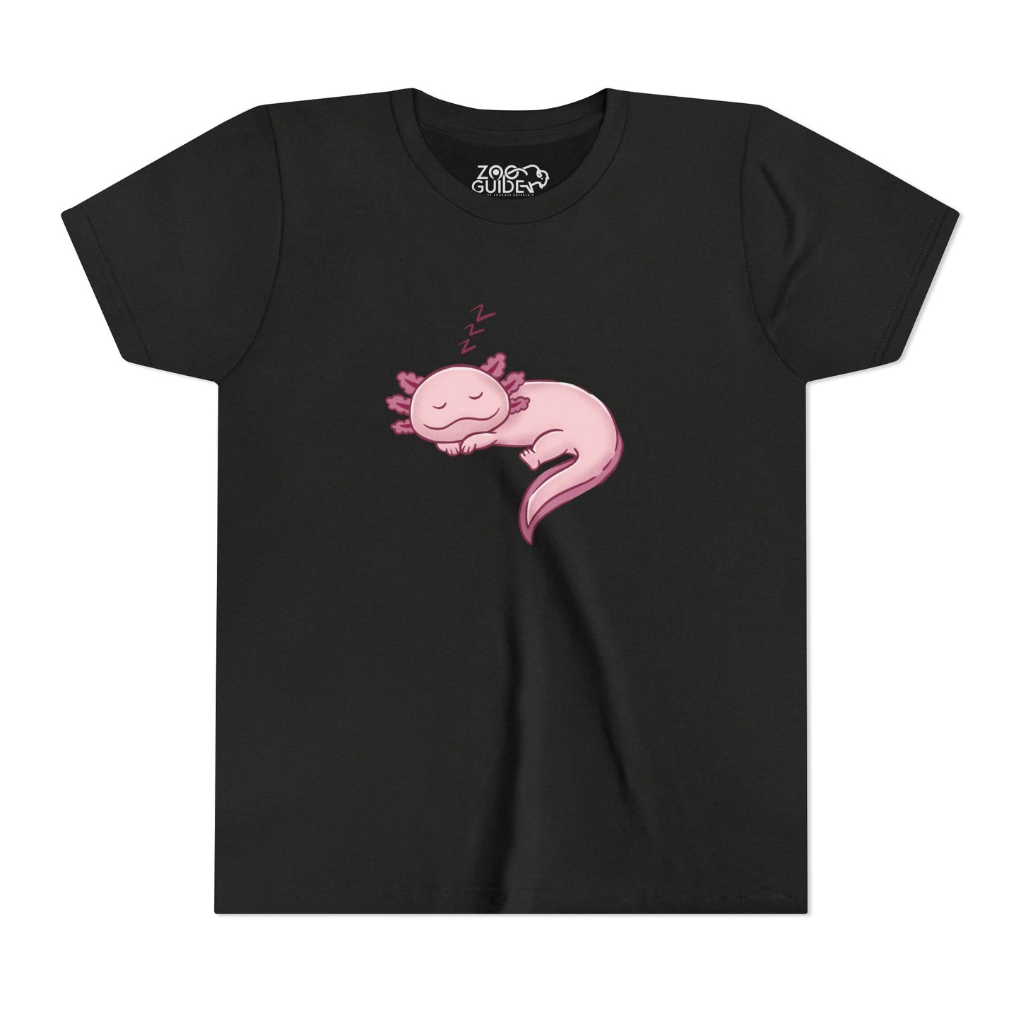 Axolotl Sleeping Youth Tee Shirt by Zoo Guide™