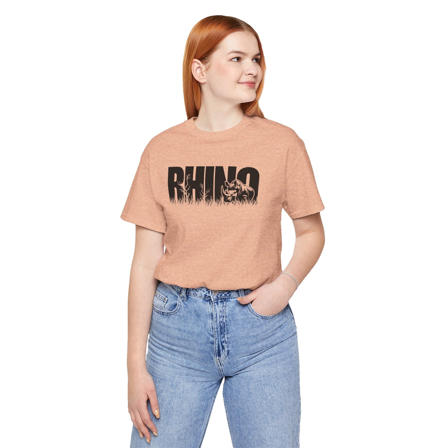 RHINO Adult Unisex Tee Shirt by Zoo Guide™
