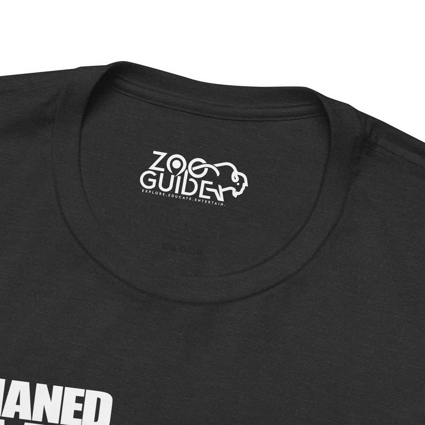 MANED WOLF Adult Unisex Tee Shirt by Zoo Guide™