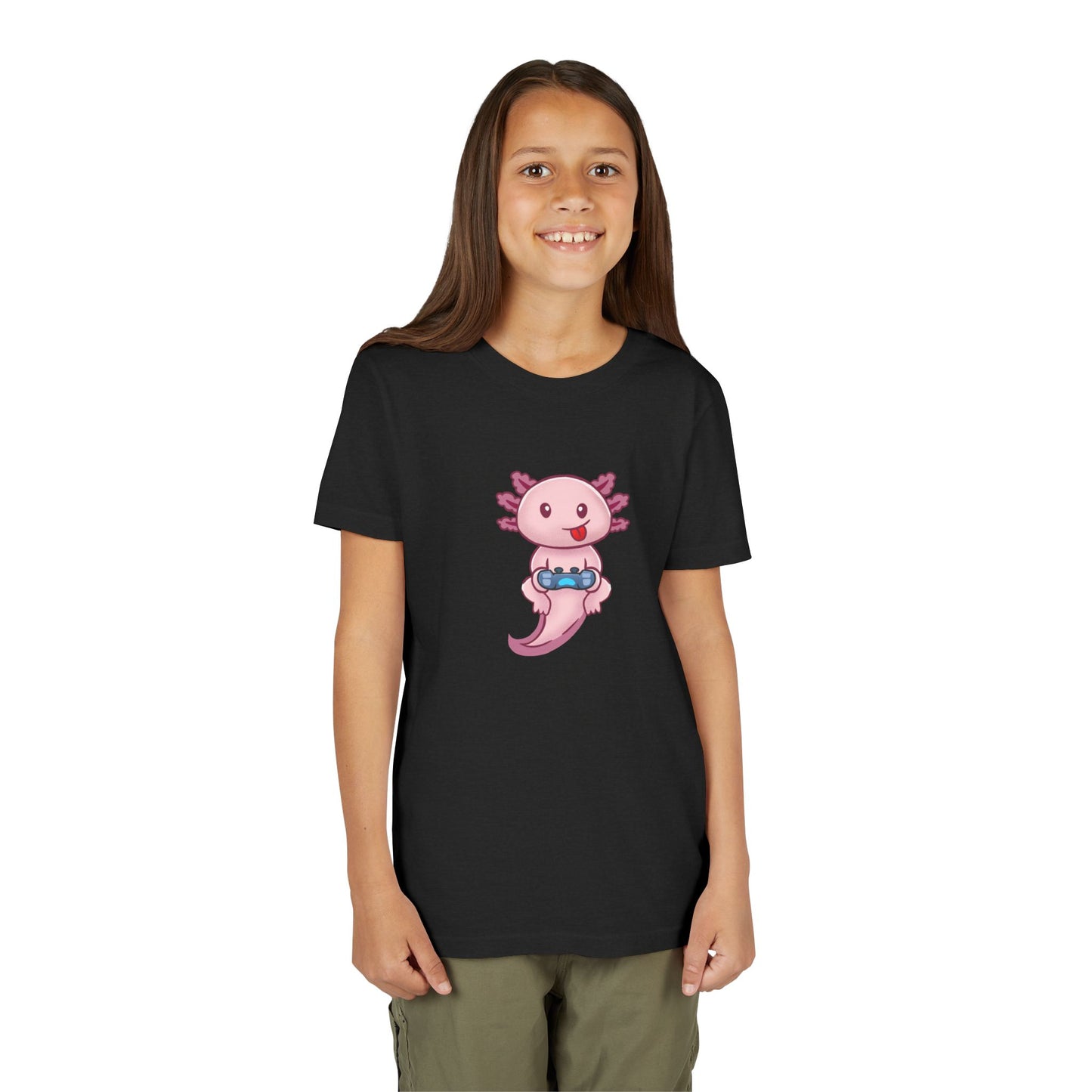 Axolotl Gaming Youth Tee Shirt by Zoo Guide™