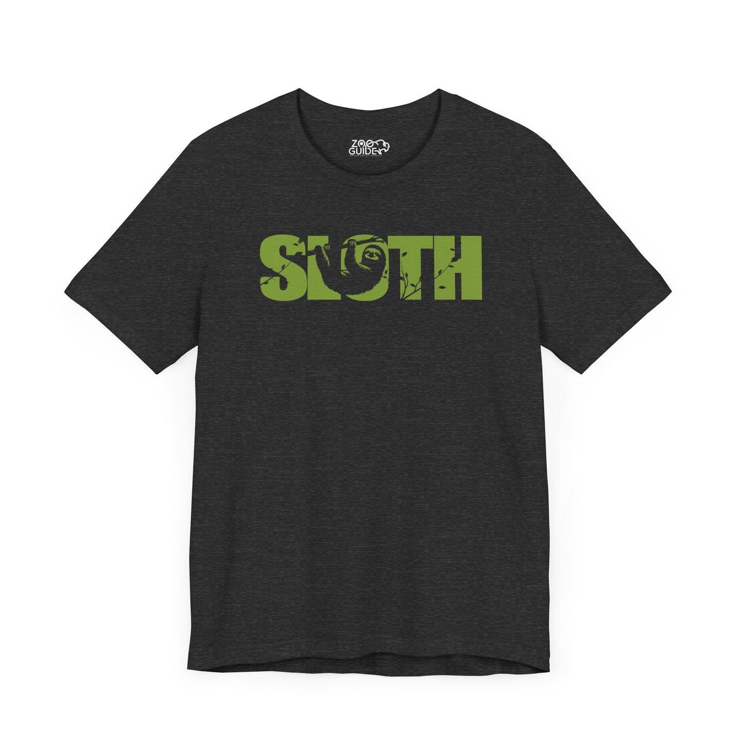 SLOTH Color Adult Unisex Tee Shirt by Zoo Guide™
