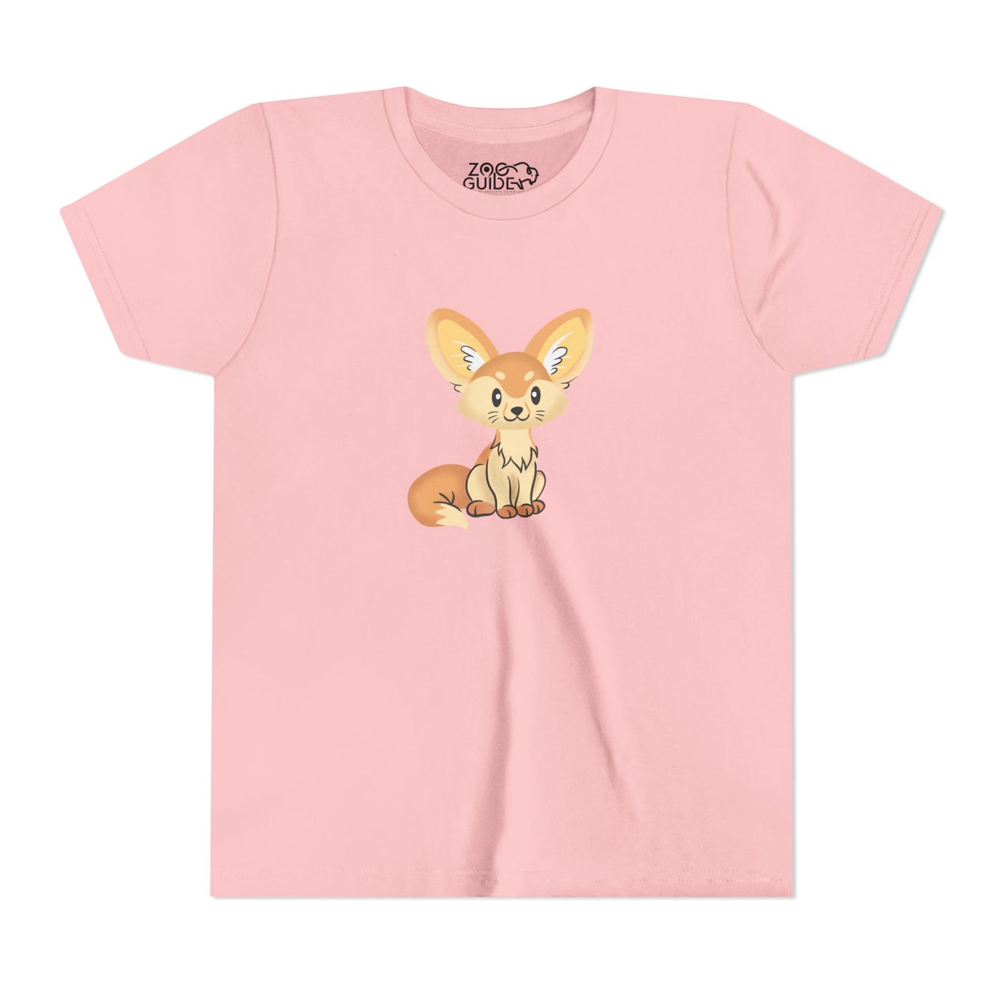 Fennec Fox Youth Tee Shirt by Zoo Guide™