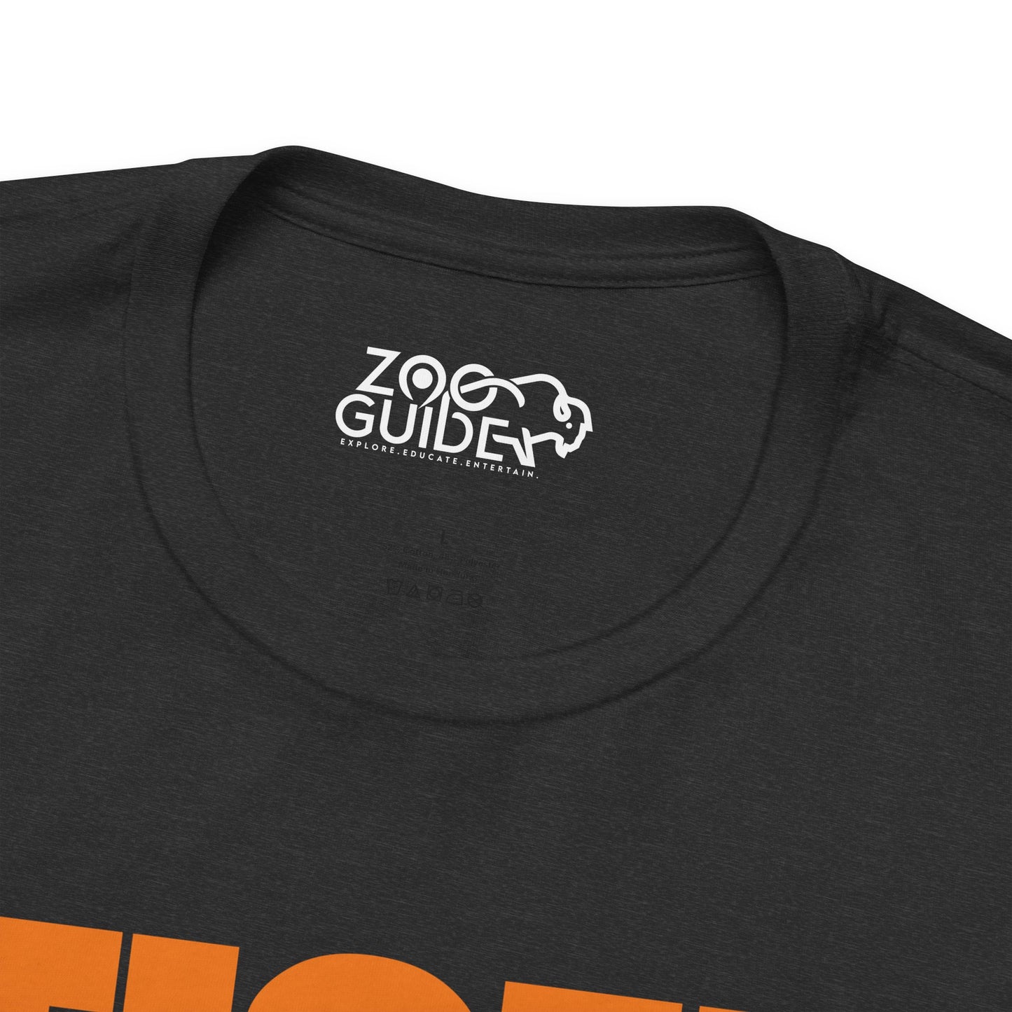 TIGER Adult Unisex Tee Shirt by Zoo Guide™