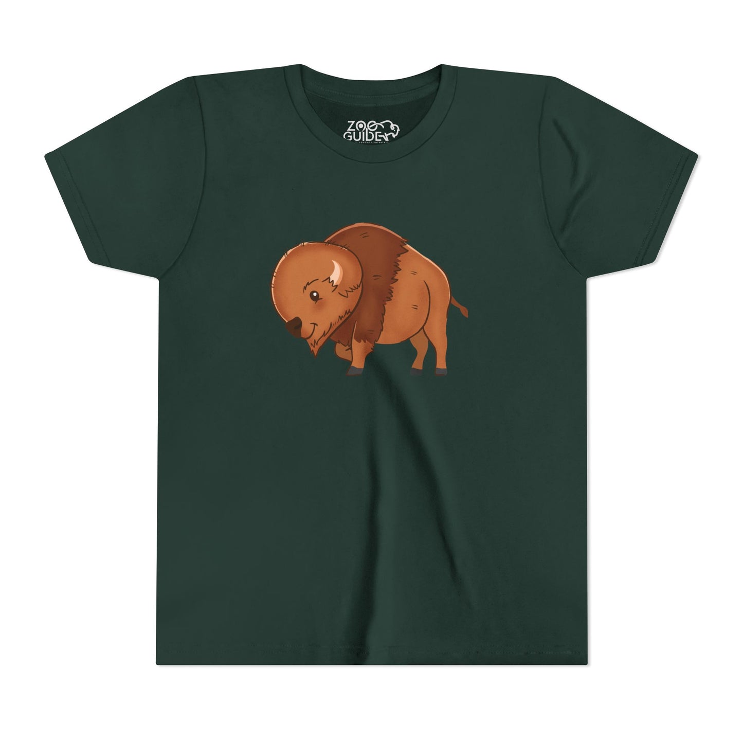 Bison Youth Tee Shirt by Zoo Guide™