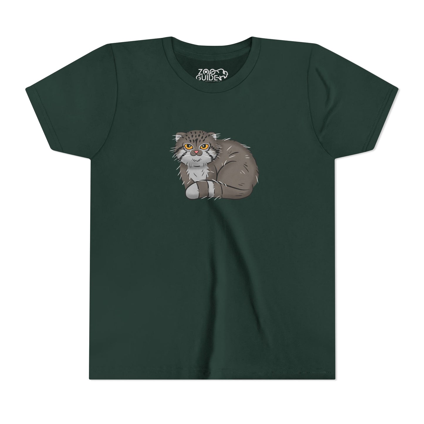 Pallas's Cat Youth Tee Shirt by Zoo Guide™