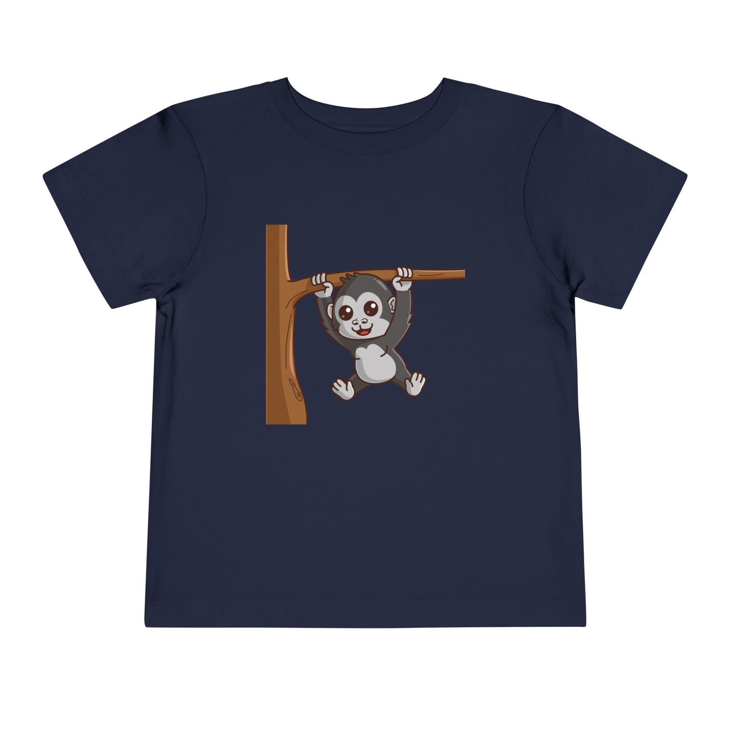 Gorilla Kawaii Style Toddler Tee Shirt by Zoo Guide™