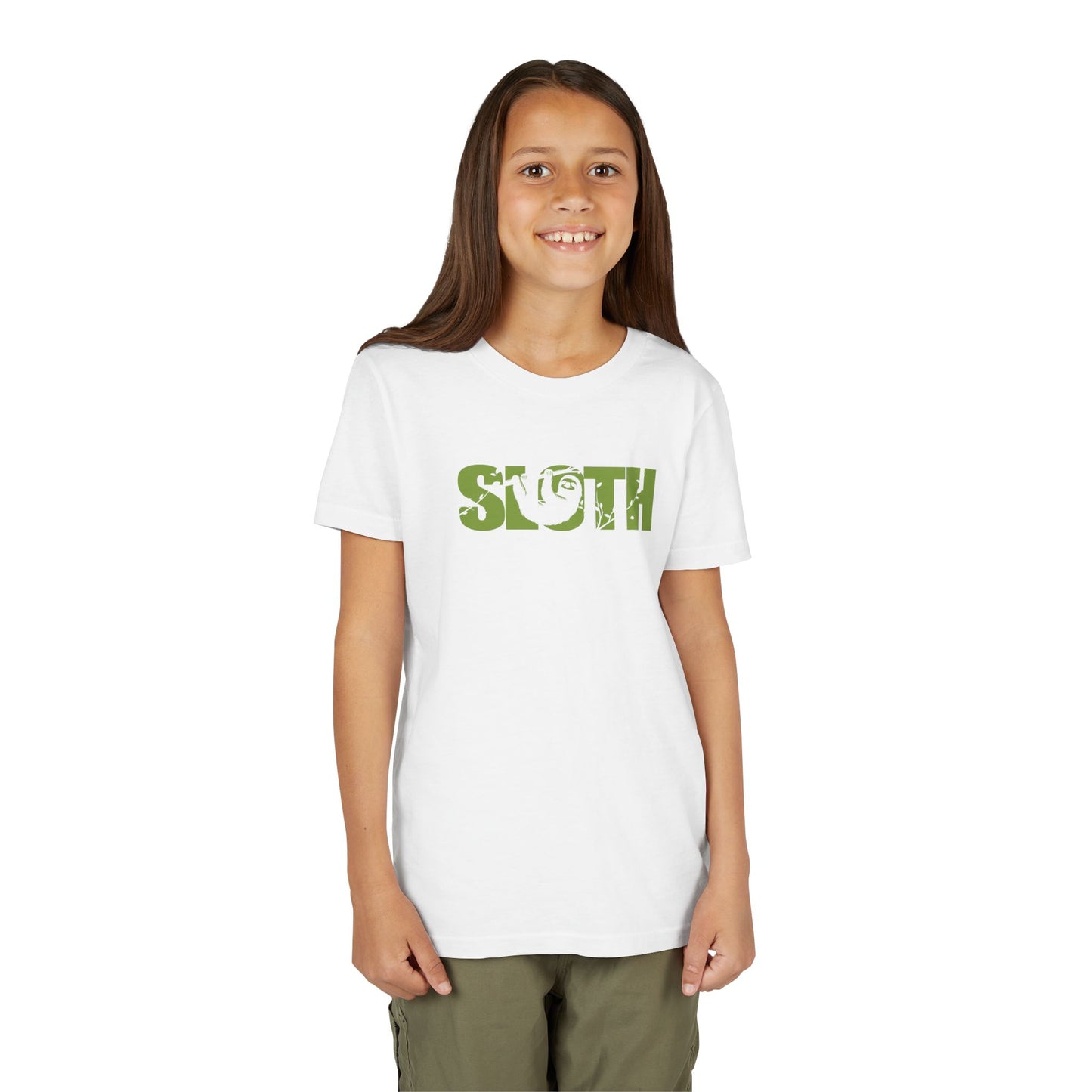 SLOTH Color Youth Tee Shirt by Zoo Guide™