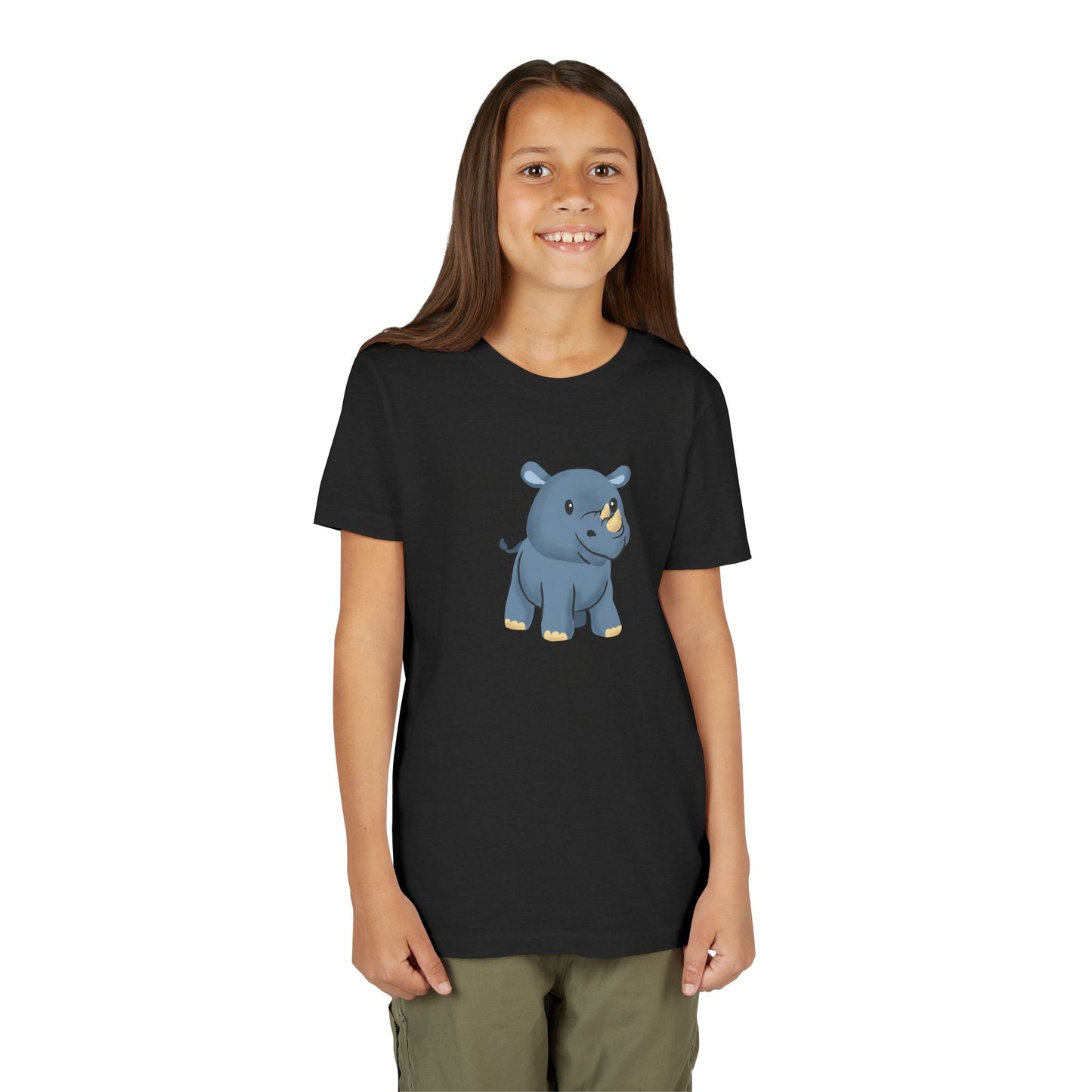 Rhino Youth Tee Shirt by Zoo Guide™
