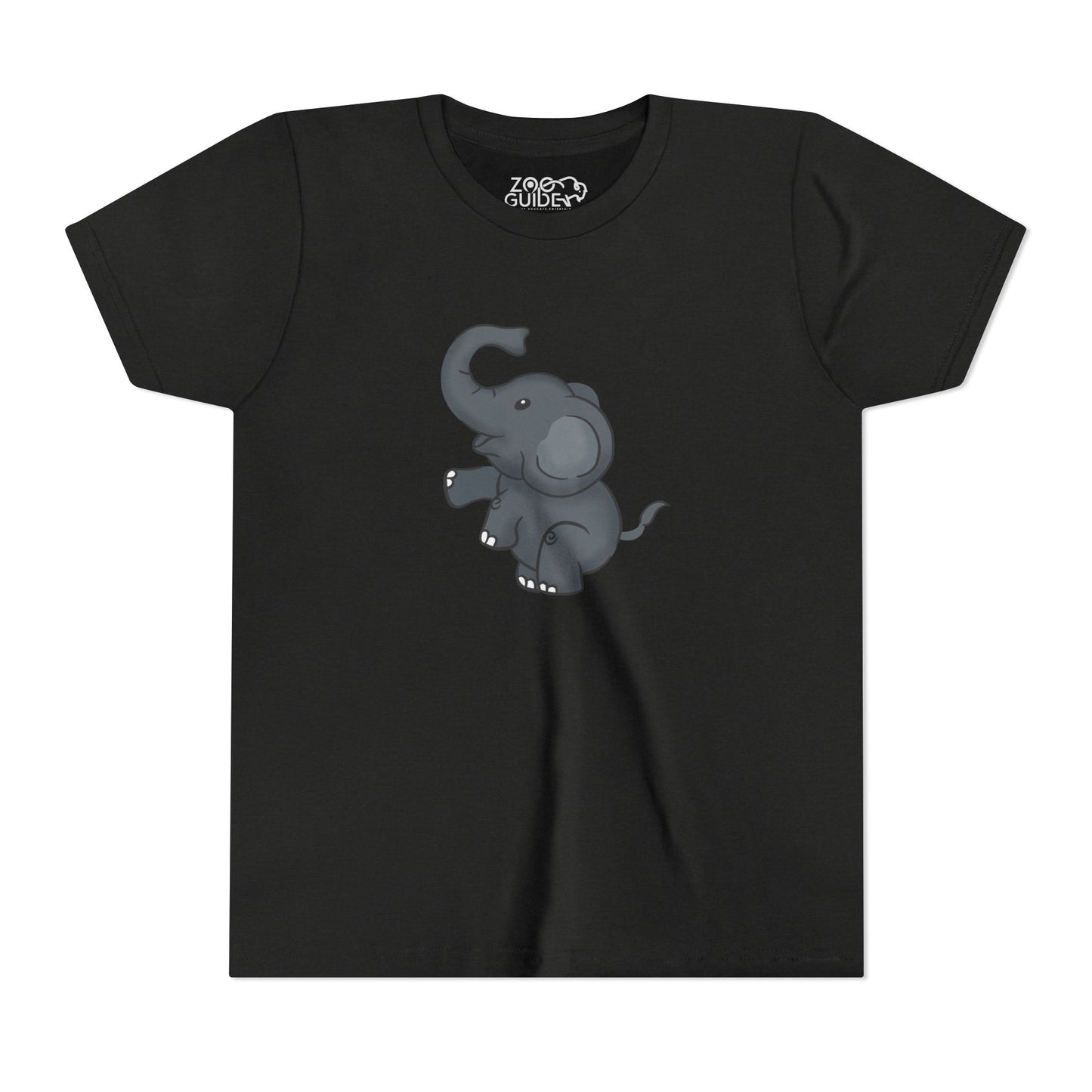 Dancing African Elephant Youth Tee Shirt by Zoo Guide™