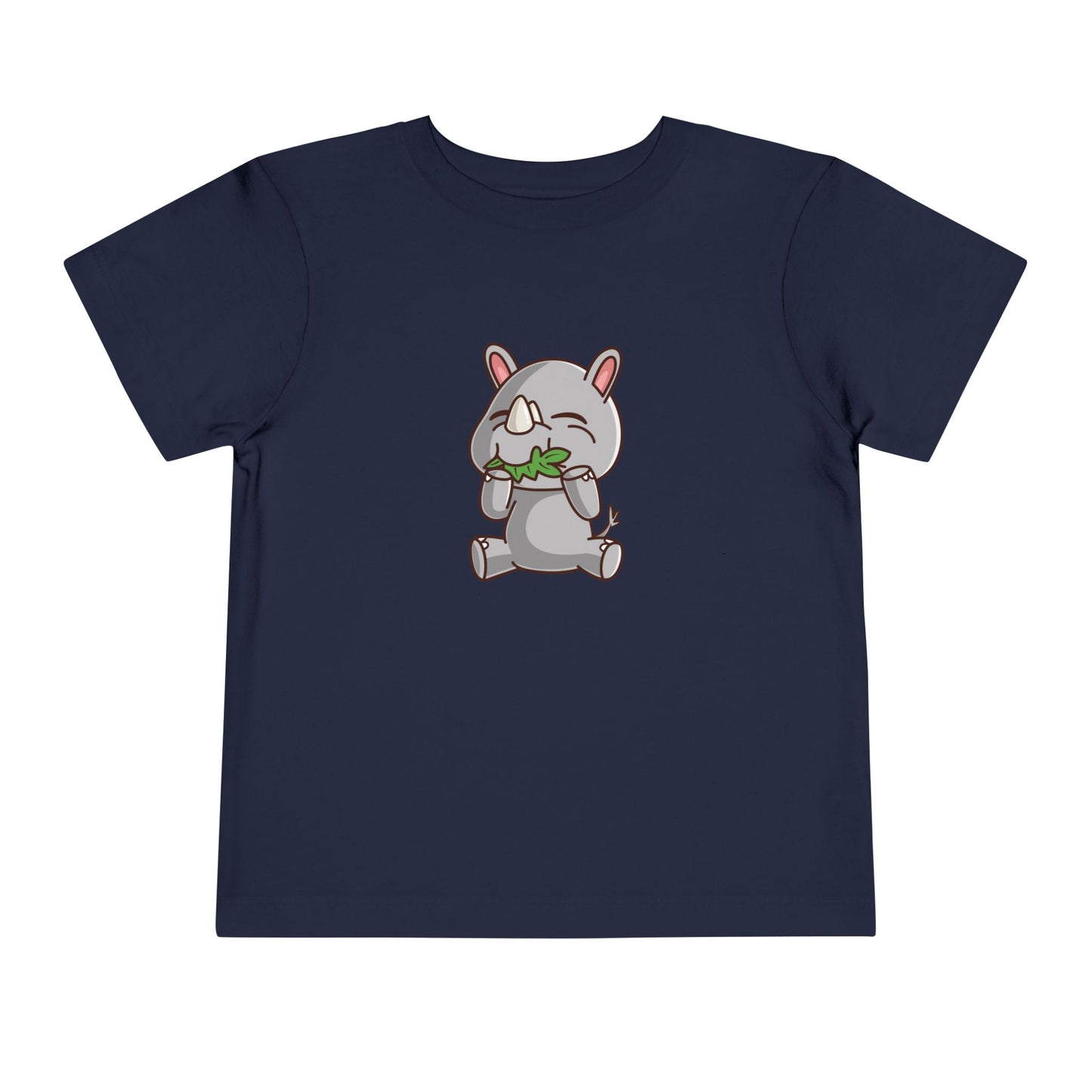 Rhino Snakin' Kawaii Style Toddler Tee Shirt by Zoo Guide™
