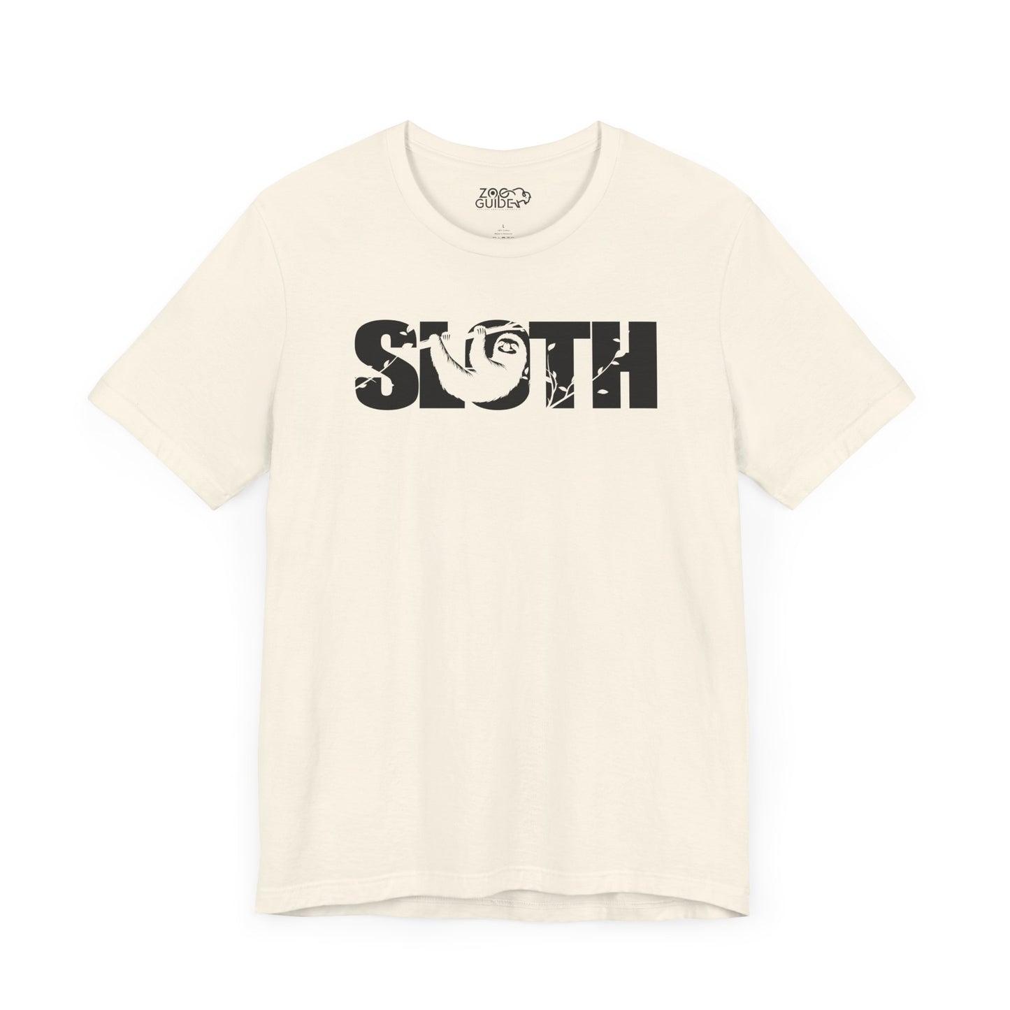 SLOTH Adult Unisex Tee Shirt by Zoo Guide™