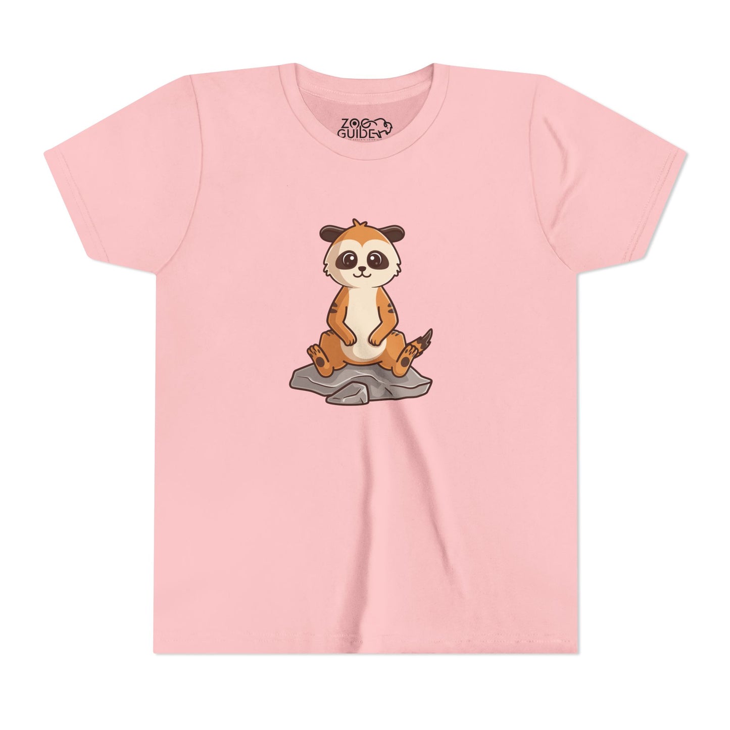 Meerkat Kawaii Style Youth Tee Shirt by Zoo Guide™