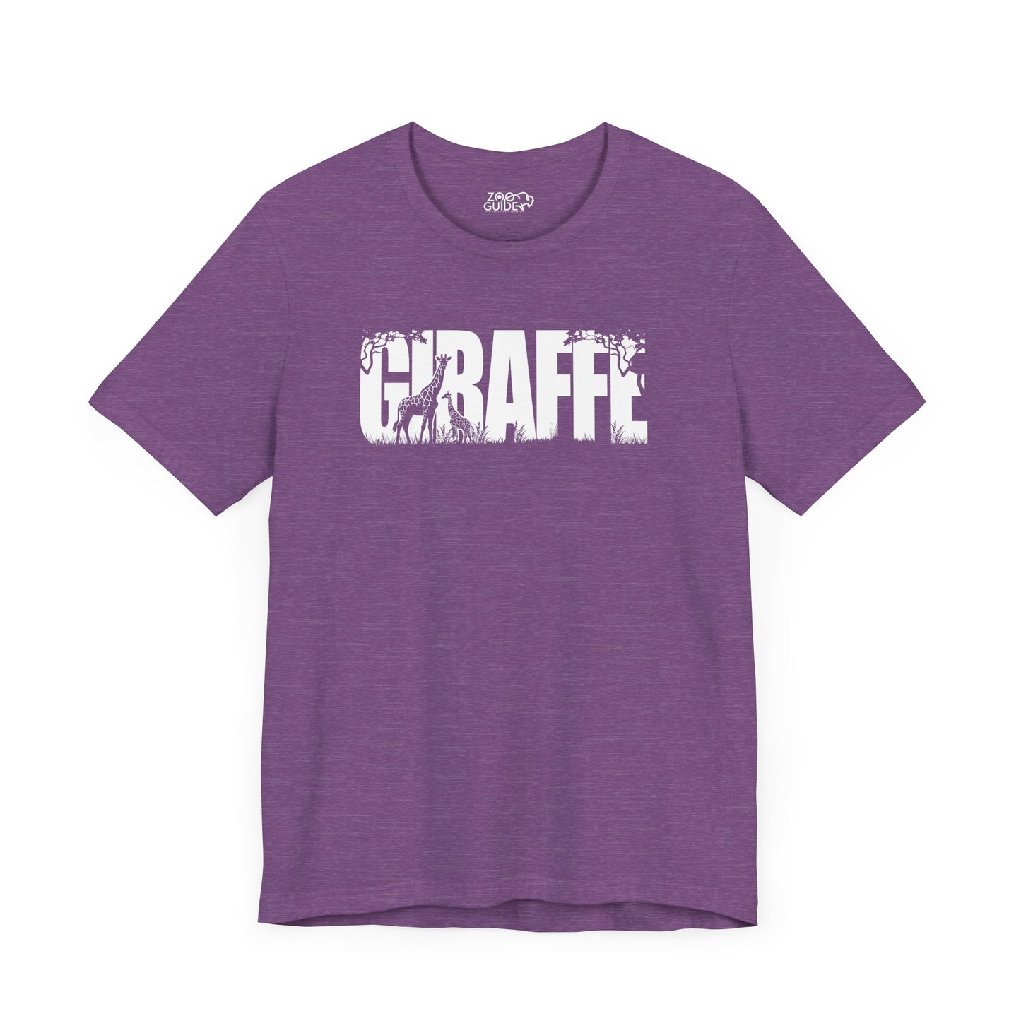 GIRAFFE Adult Unisex Tee Shirt by Zoo Guide™