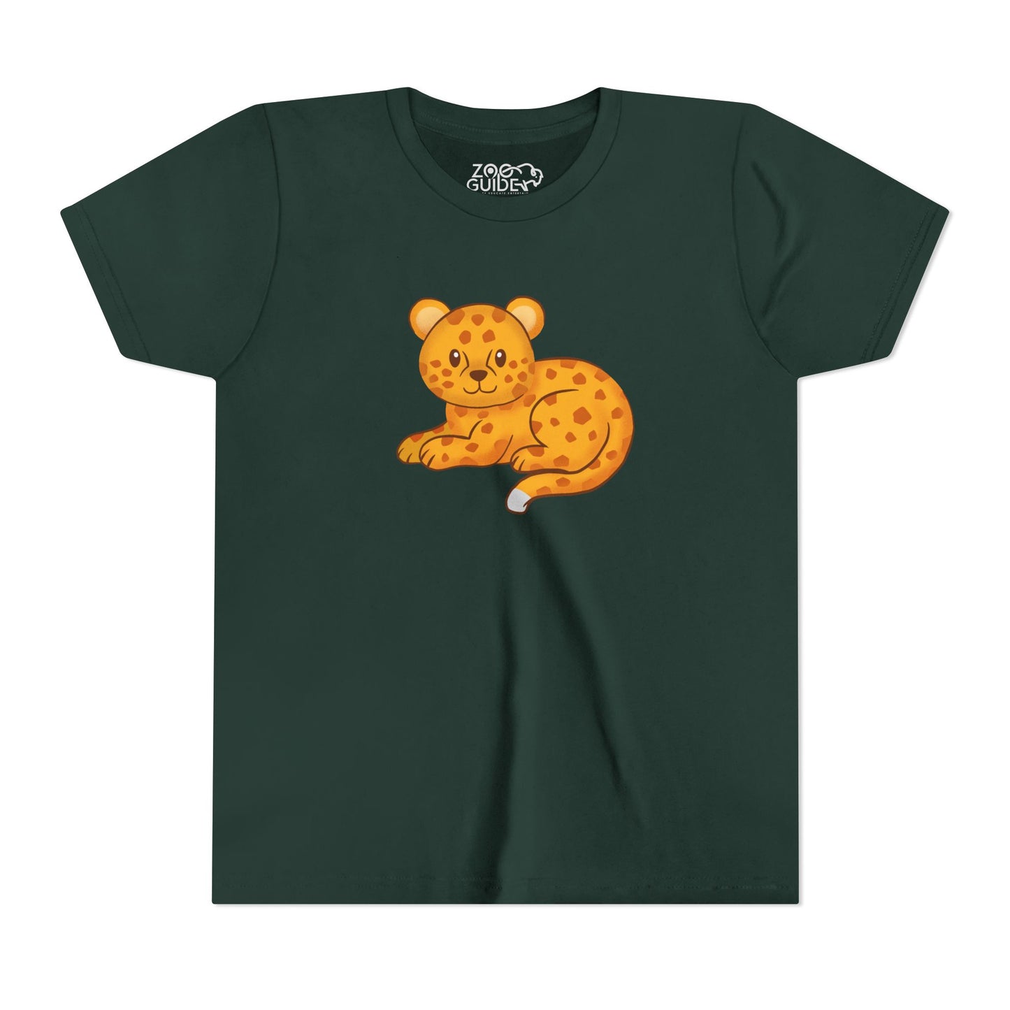 African Leopard Youth Tee Shirt by Zoo Guide™