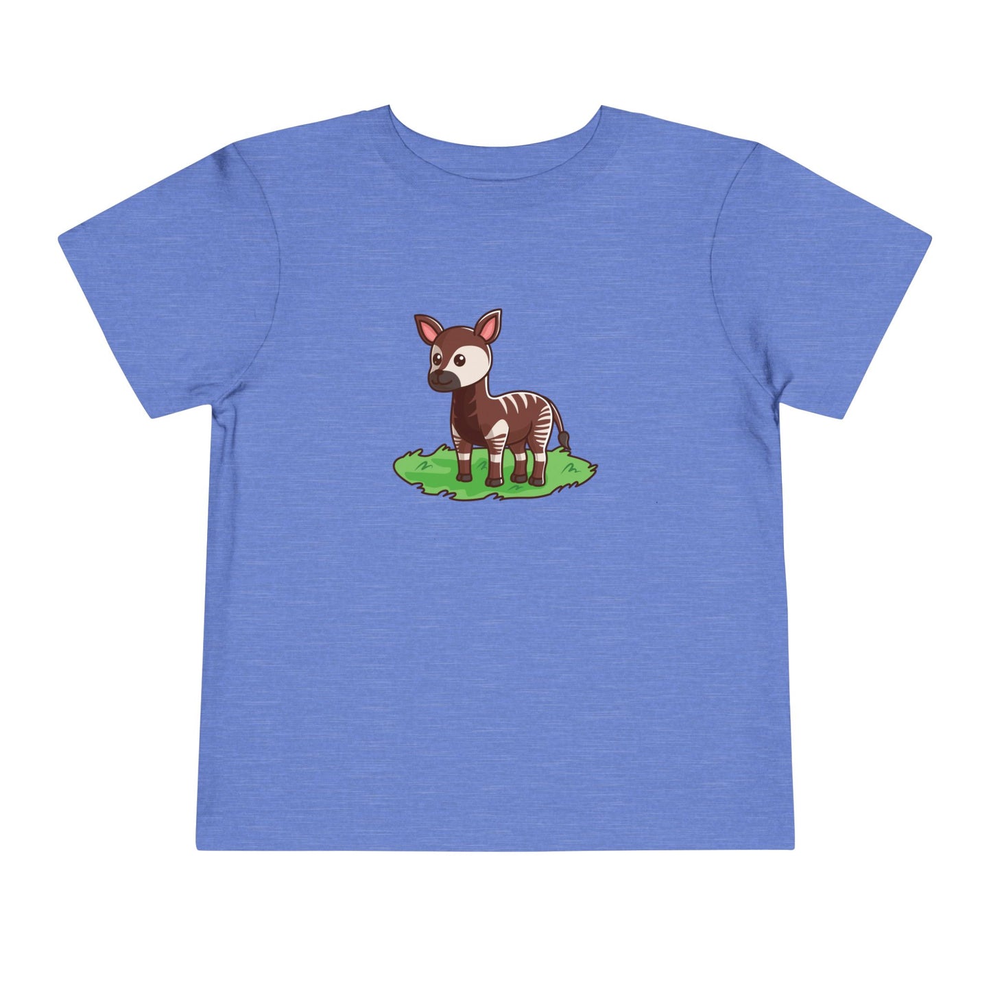 Okapi Kawaii Style Toddler Tee Shirt by Zoo Guide™