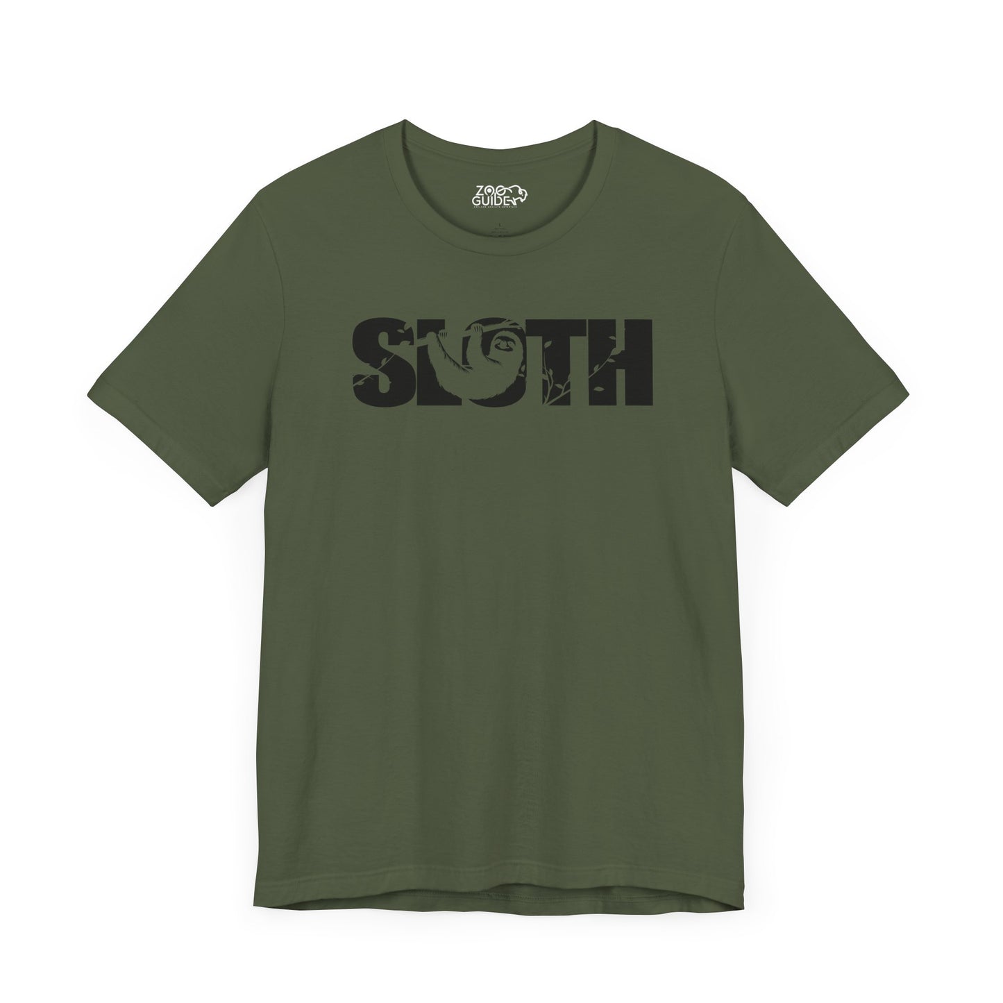SLOTH Adult Unisex Tee Shirt by Zoo Guide™