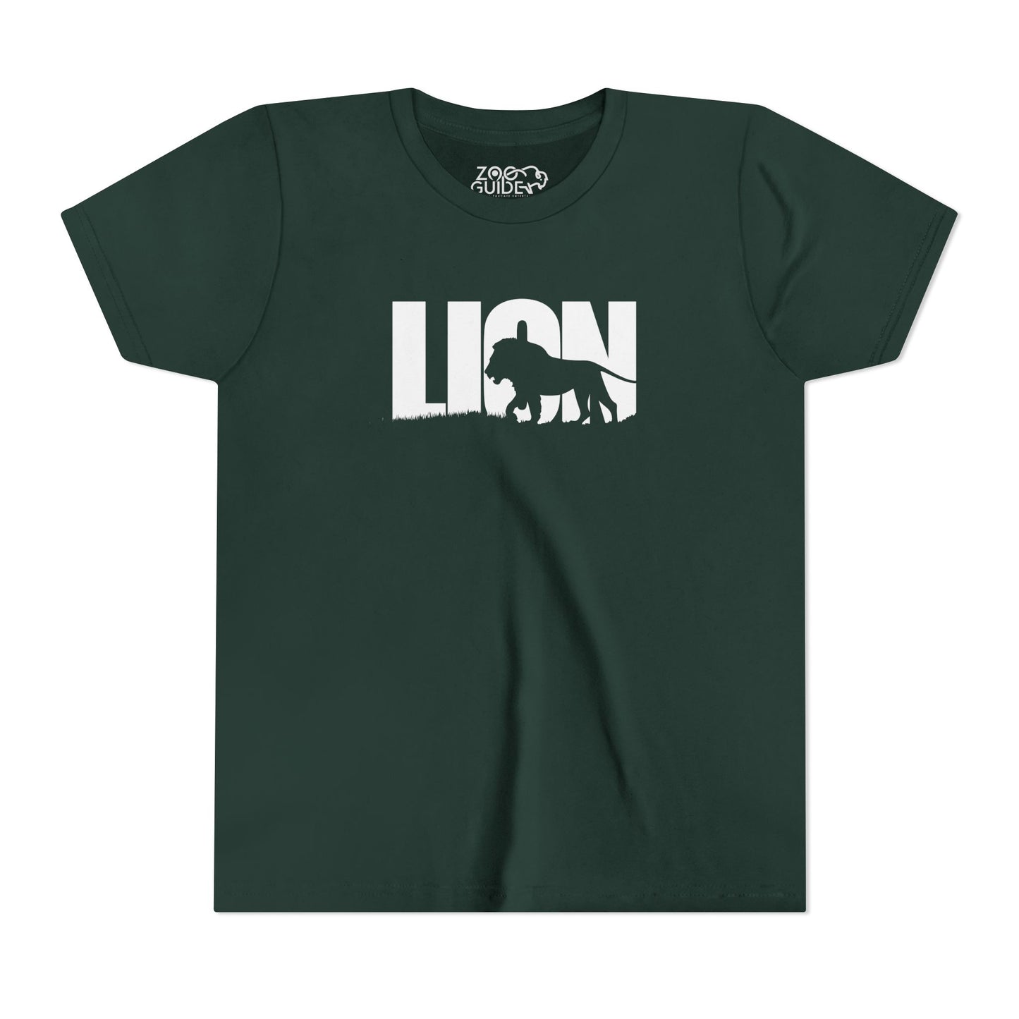 LION Youth Tee Shirt by Zoo Guide™