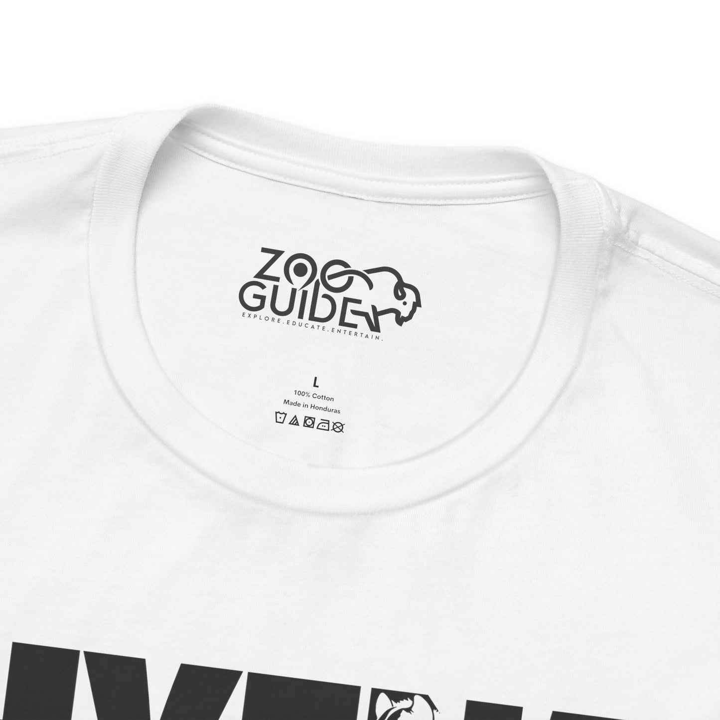 HYENA Adult Unisex Tee Shirt by Zoo Guide™