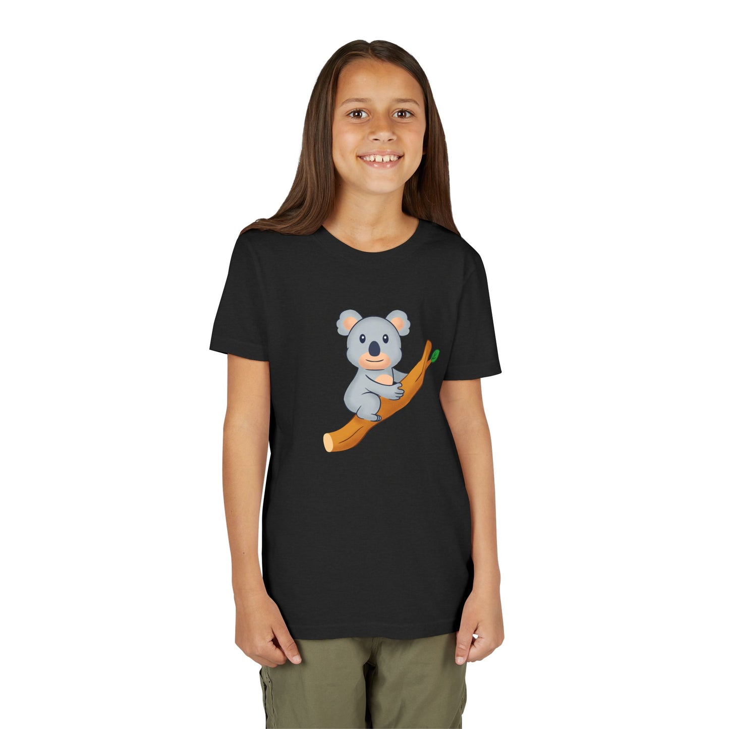 Koala on Branch Youth Tee Shirt by Zoo Guide™