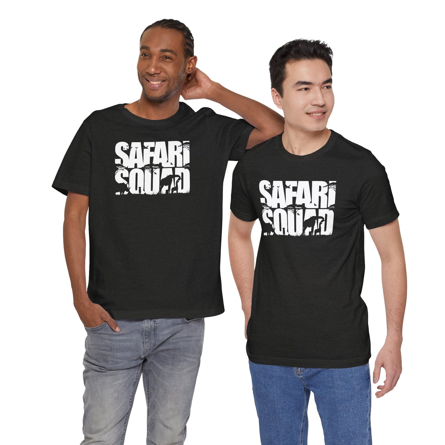 Safari Squad Adult Unisex Tee Shirt by Zoo Guide™