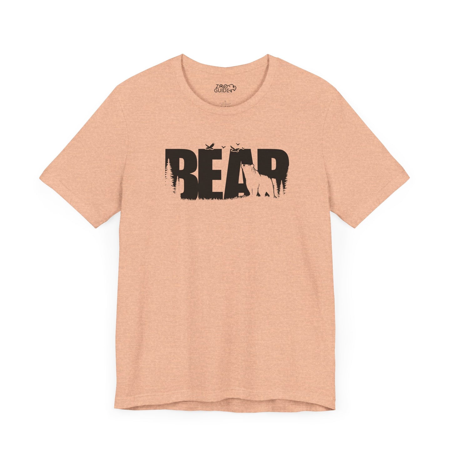 BEAR Adult Unisex Tee Shirt by Zoo Guide™
