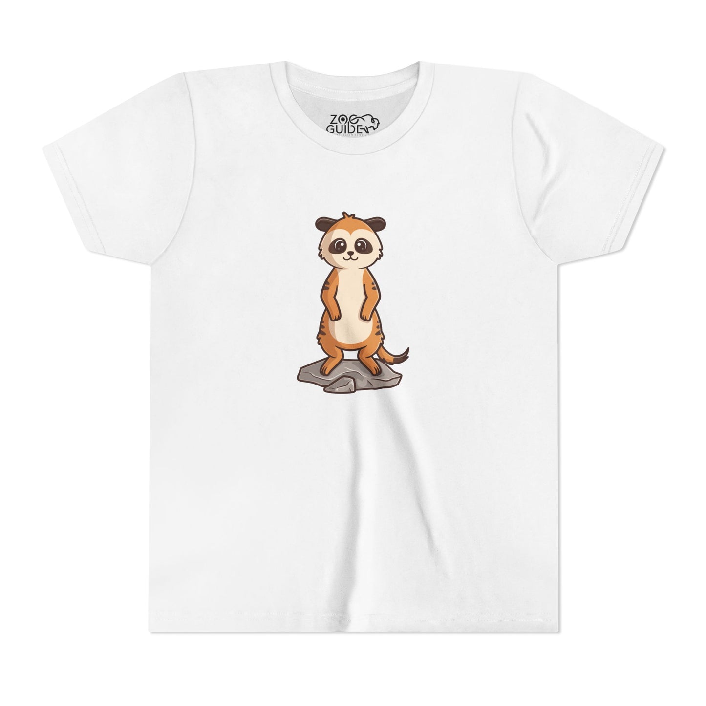 Meerkat Kawaii Style Youth Tee Shirt by Zoo Guide™