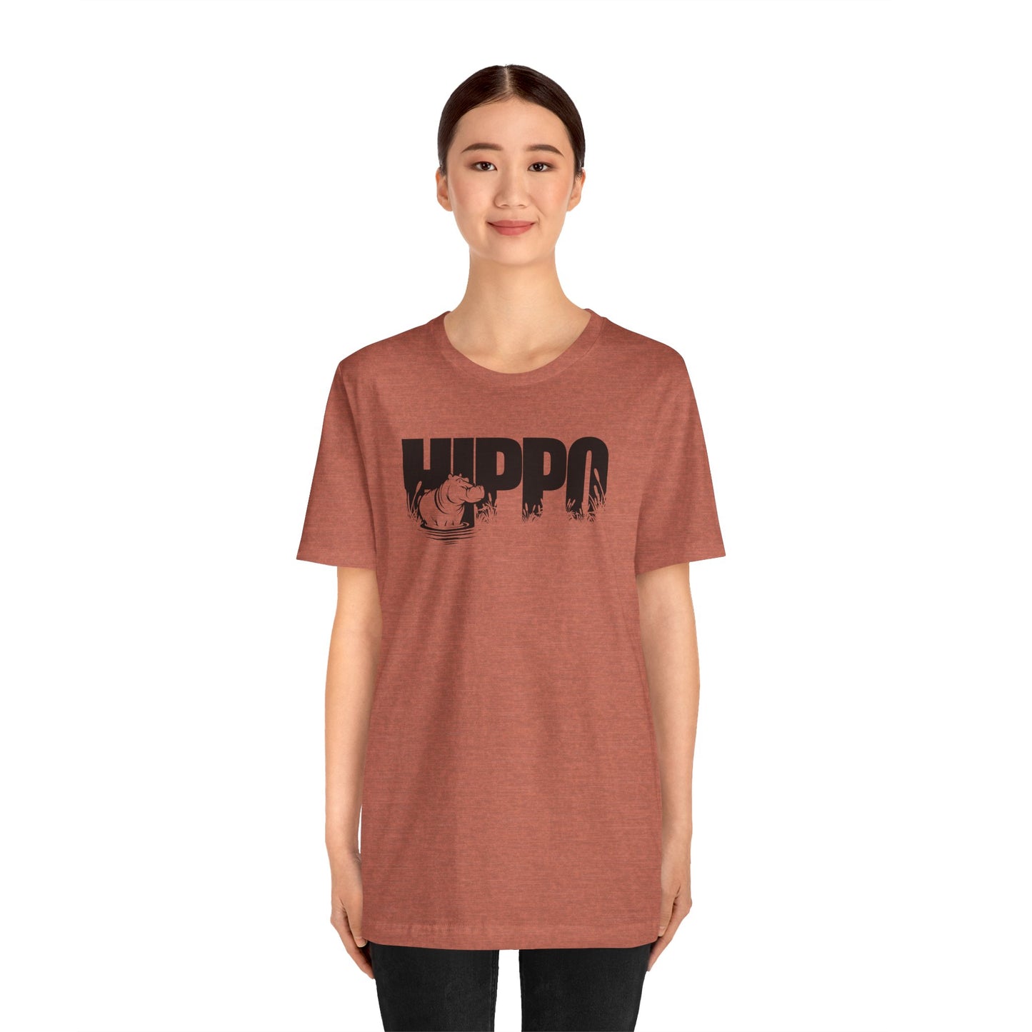HIPPO Adult Unisex Tee Shirt by Zoo Guide™