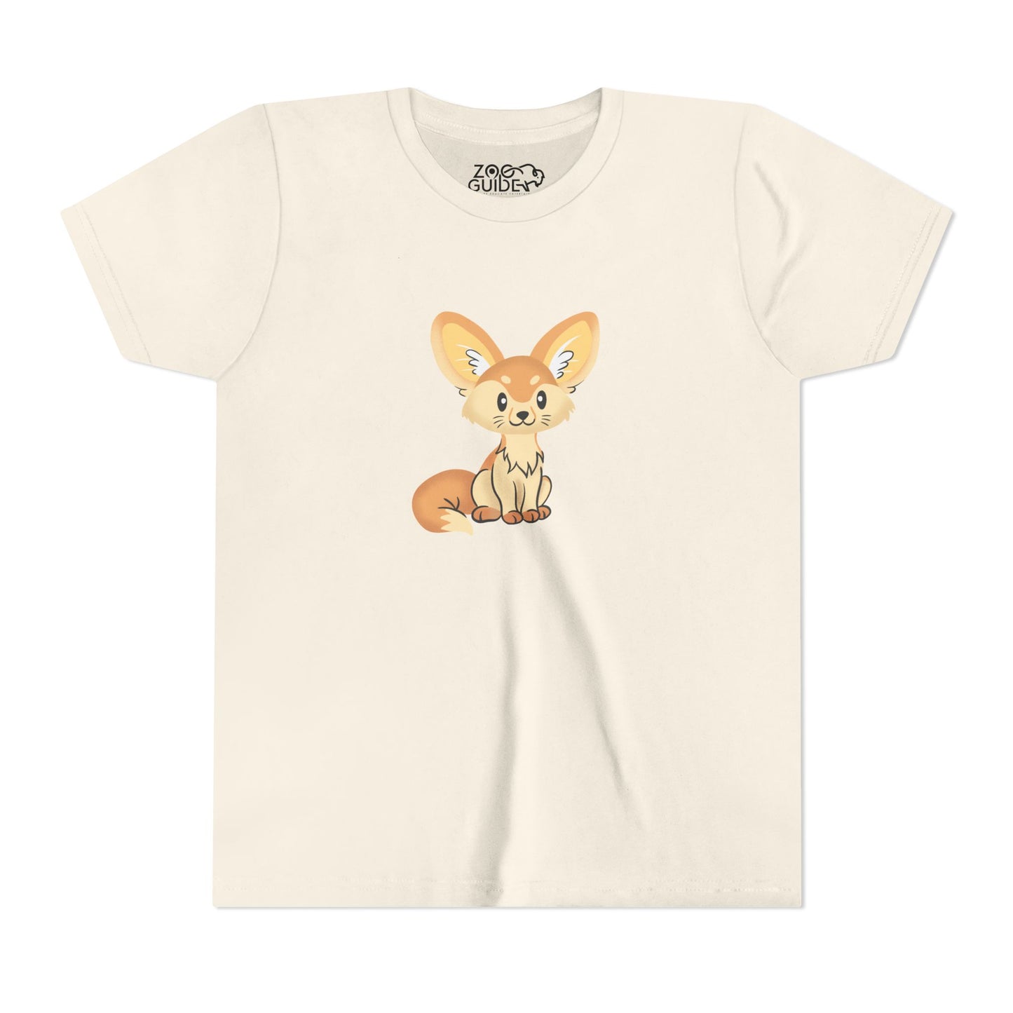 Fennec Fox Youth Tee Shirt by Zoo Guide™