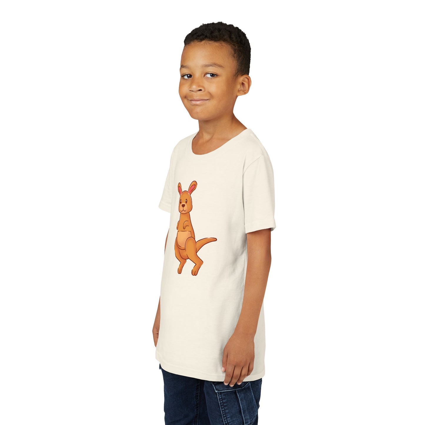 Red Kangaroo Youth Tee Shirt by Zoo Guide™