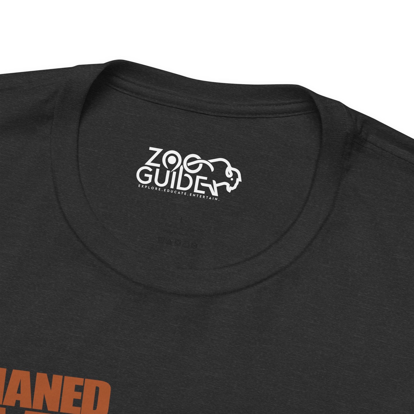 MANED WOLF Color Adult Unisex Tee Shirt by Zoo Guide™