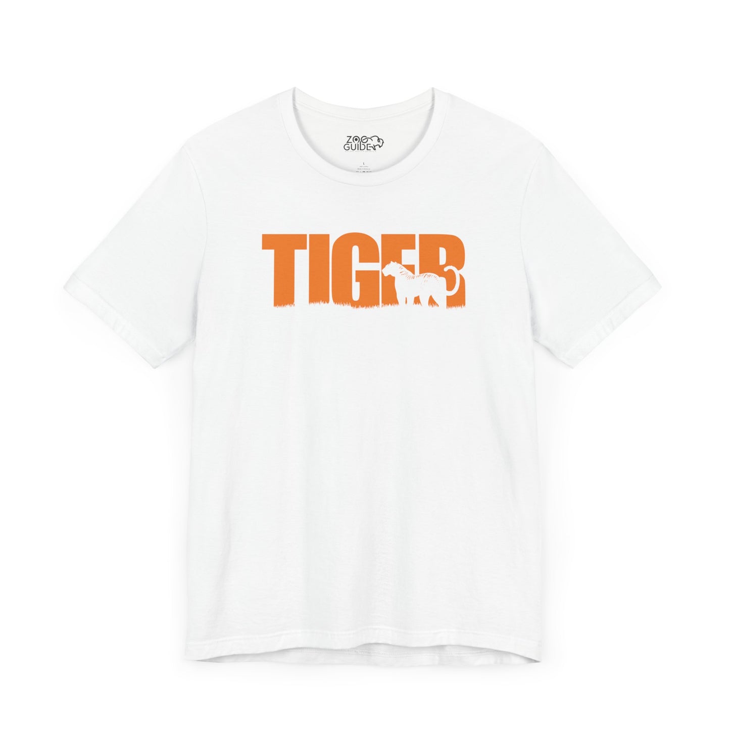 TIGER Adult Unisex Tee Shirt by Zoo Guide™