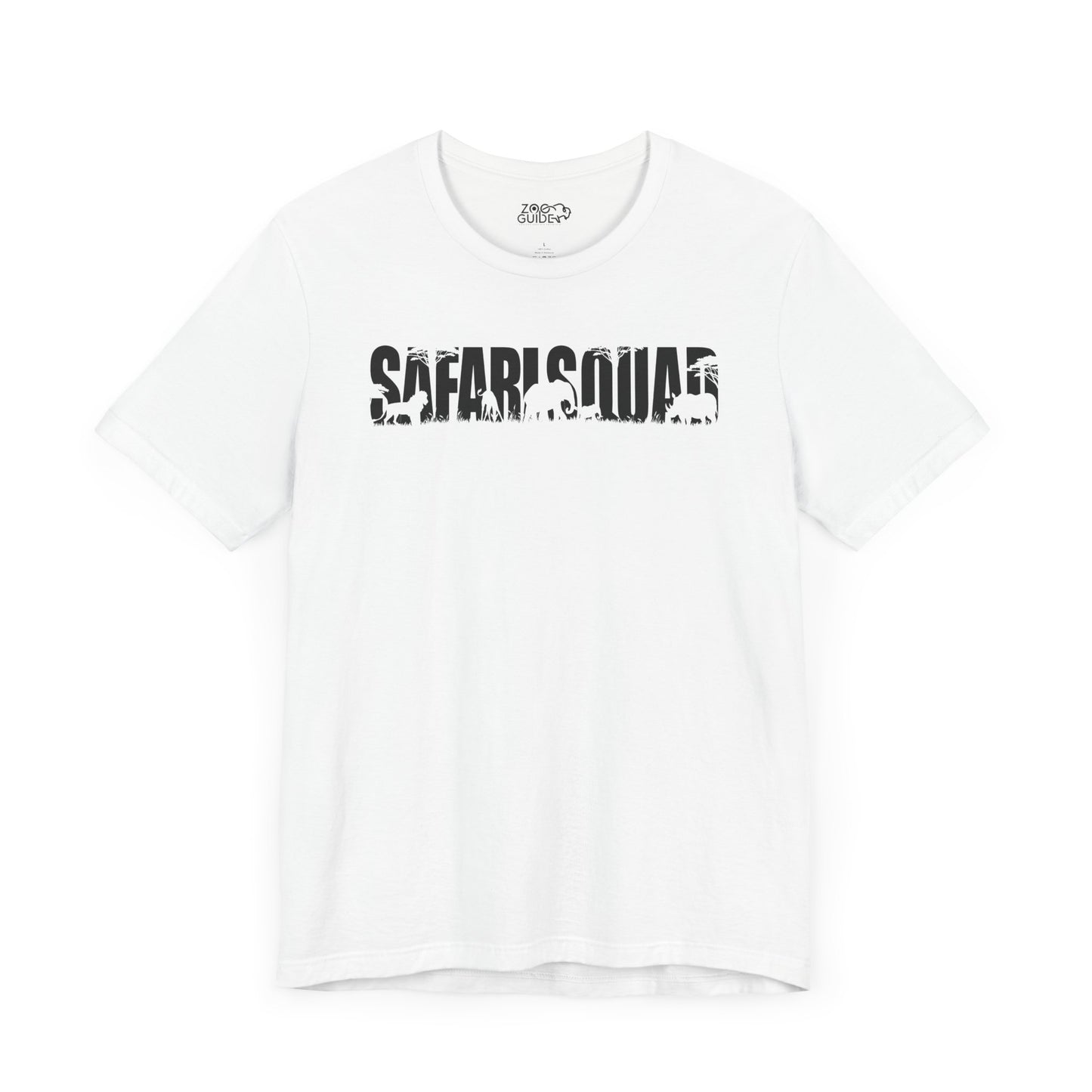 Safari Squad Adult Unisex Tee Shirt by Zoo Guide™