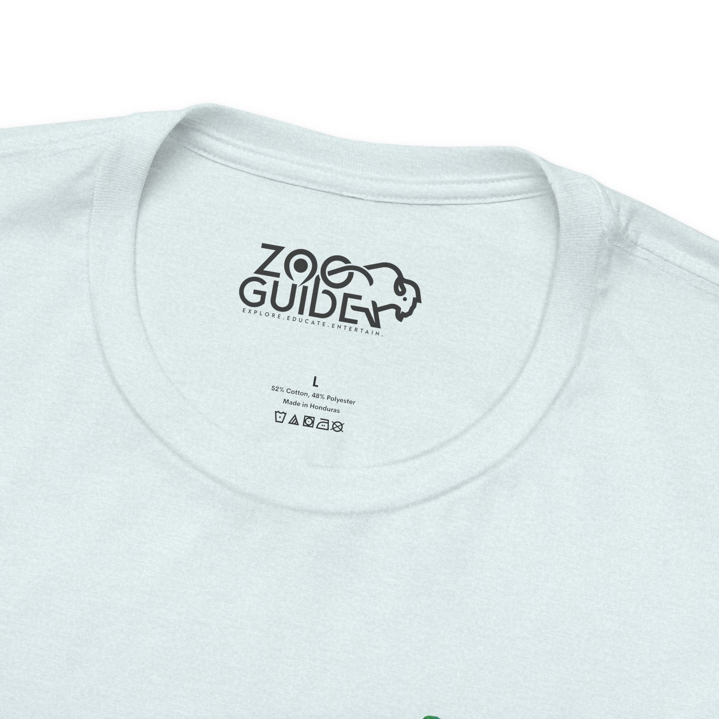 North America Map Adult Unisex Tee Shirt by Zoo Guide™