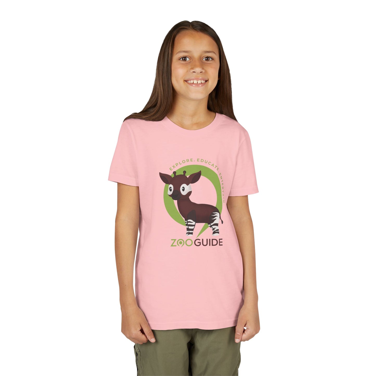 Oakpi in Zoo Guide™ Waypoint Icon Youth Tee Shirt by Zoo Guide™