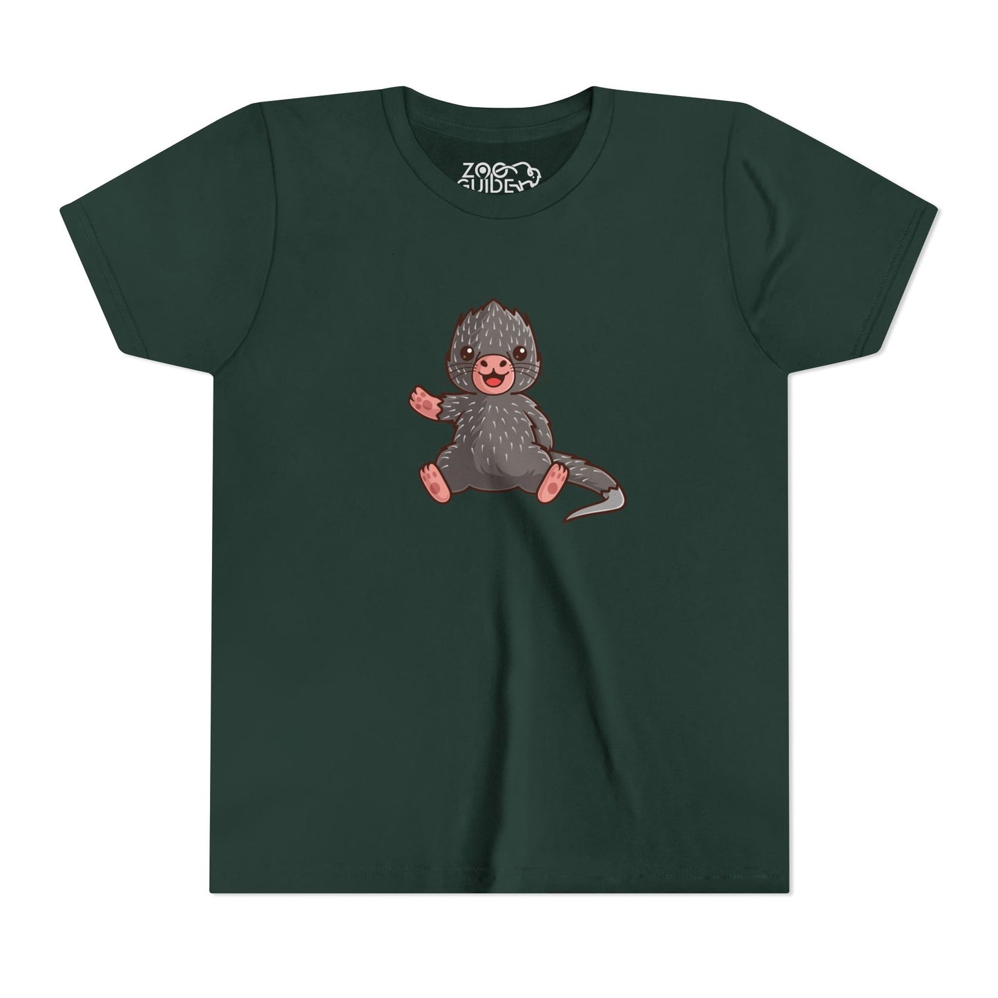 Brazilian Porcupine Kawaii Style Youth Tee Shirt by Zoo Guide™