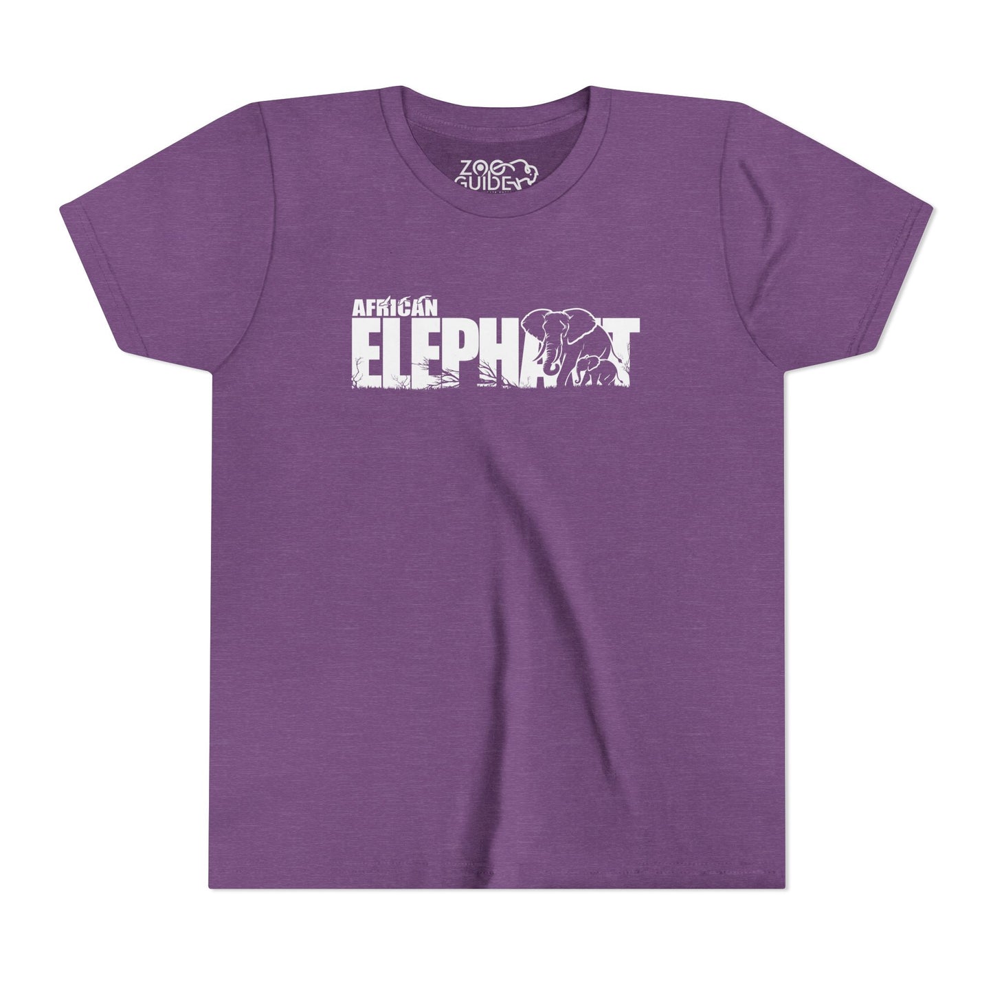 AFRICAN ELEPHANT Youth Tee Shirt by Zoo Guide™
