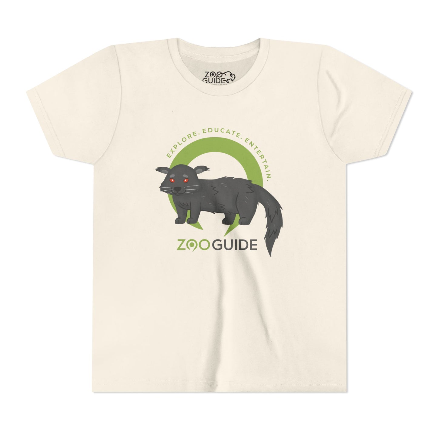 Binturong in Zoo Guide™ Waypoint Icon Youth Tee Shirt by Zoo Guide™
