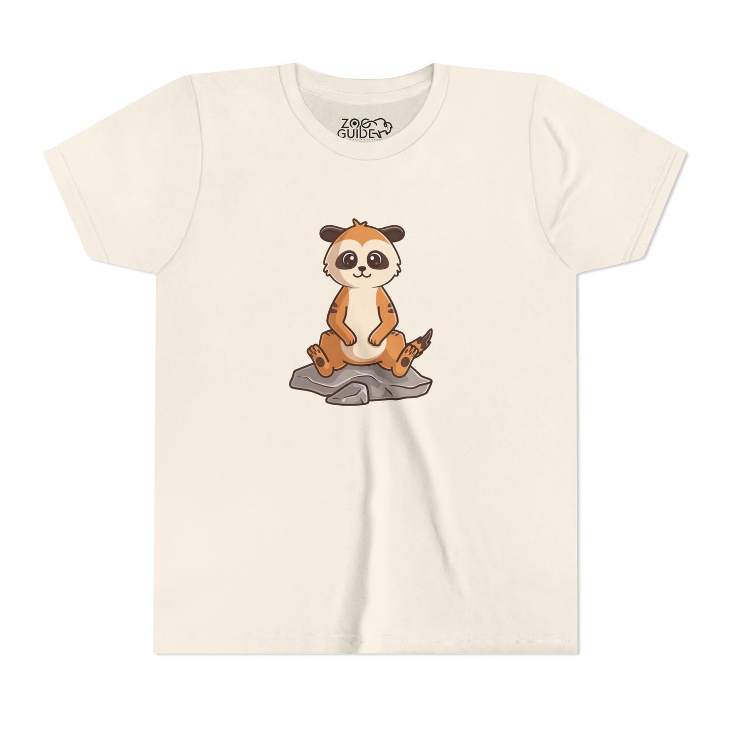 Meerkat Kawaii Style Youth Tee Shirt by Zoo Guide™